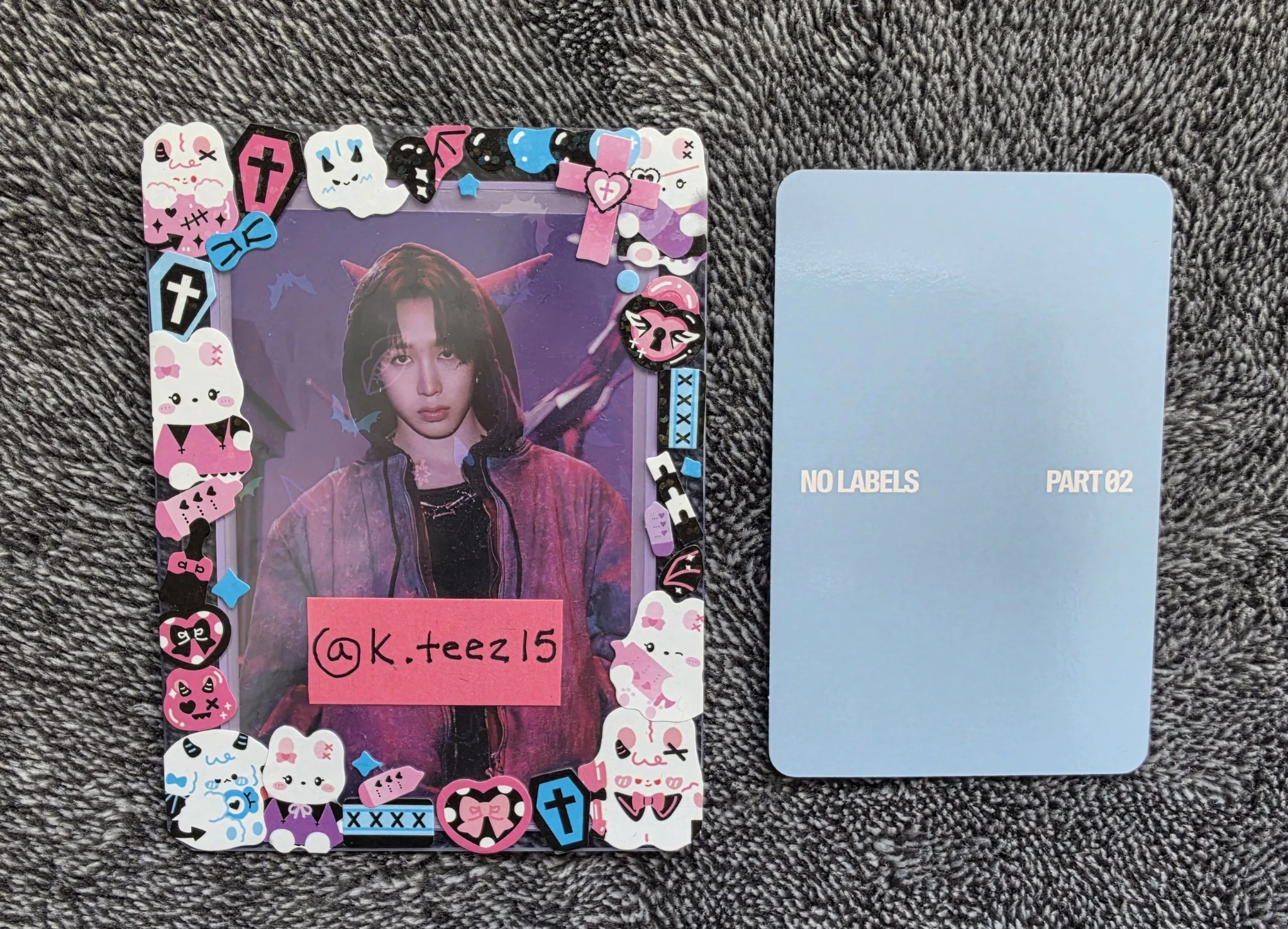 TOMORROW X TOGETHER Yeonjun TOMORROW X TOGETHER - Yeonjun - NO LABELS: PART 02 Album album photocard standard version listing photo 2