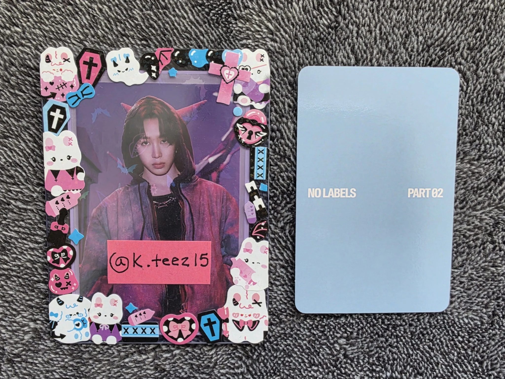 TOMORROW X TOGETHER Yeonjun TOMORROW X TOGETHER - Yeonjun - NO LABELS: PART 02 Album album photocard standard version listing photo 2