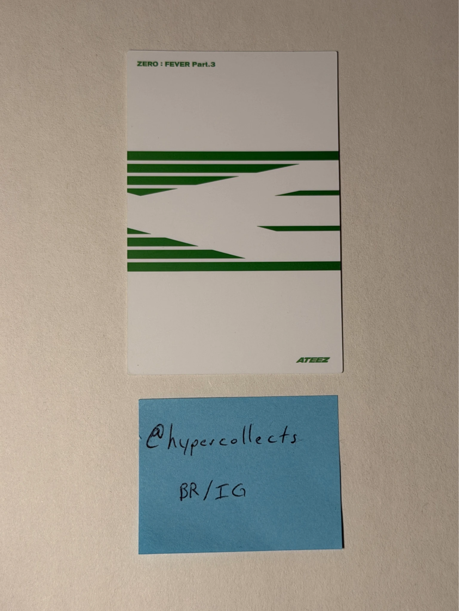 ATEEZ San ATEEZ - San - ZERO : FEVER Part.3 Album album photocard A version limited version listing photo 2