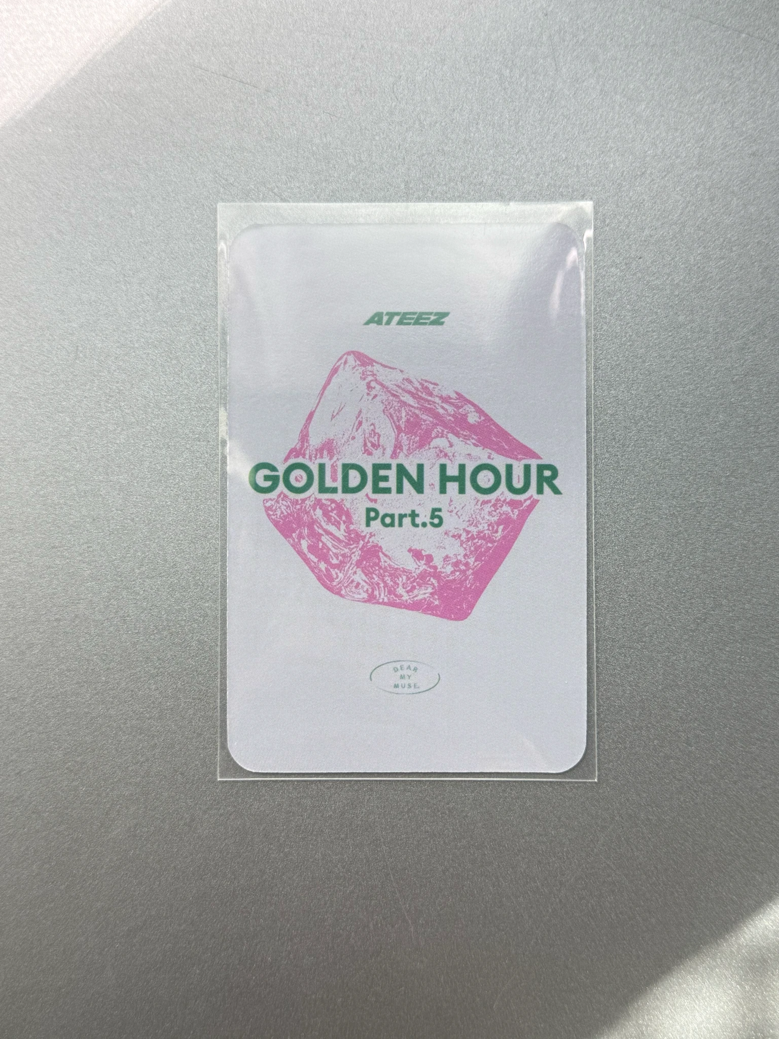 ATEEZ Seonghwa ATEEZ - Seonghwa - GOLDEN HOUR : Part.5 Album dear my muse (dmm) lucky draw (LD) digipack version listing photo 2