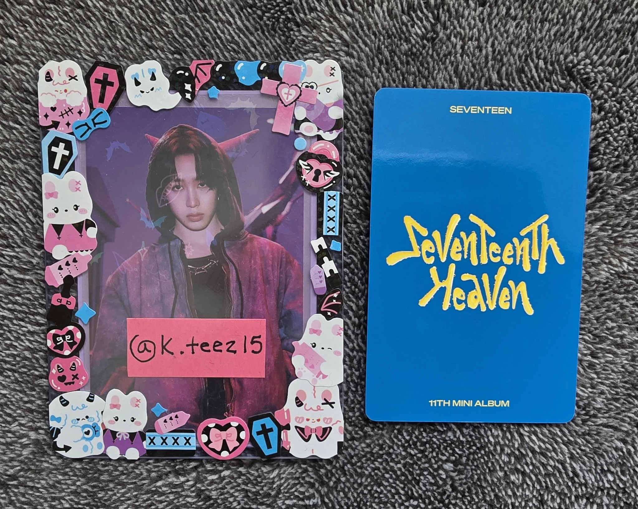 SEVENTEEN Wonwoo SEVENTEEN - Wonwoo - Seventeenth Heaven Album carat version listing photo 2