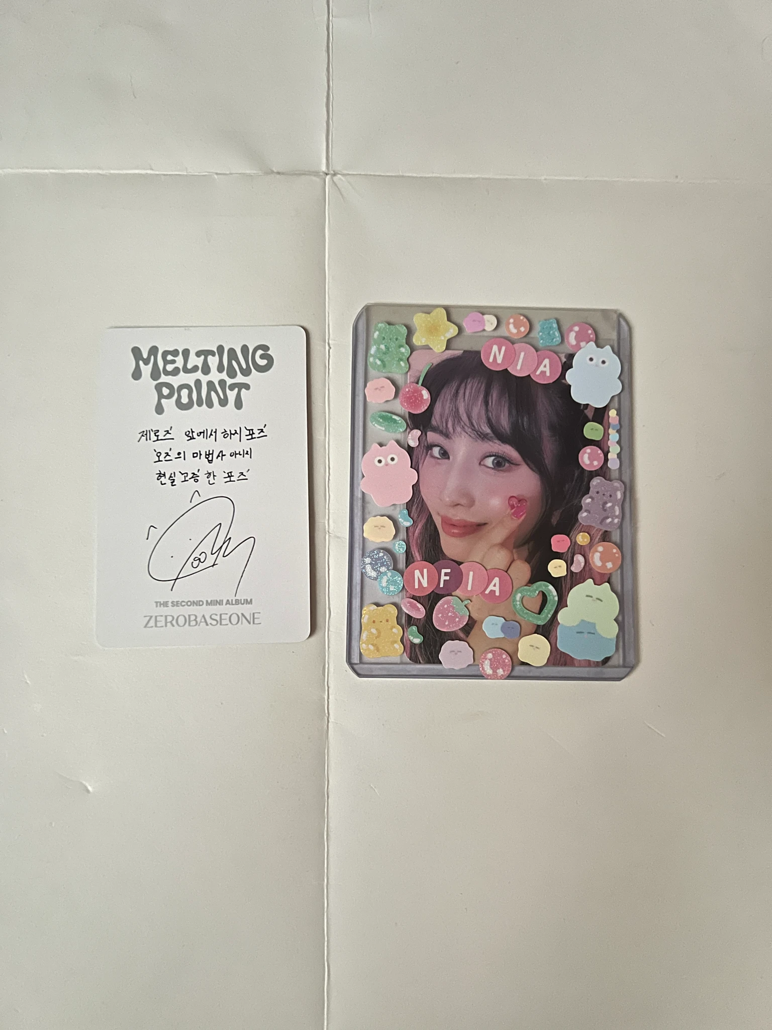 ZEROBASEONE Gunwook ZEROBASEONE - Gunwook - Melting Point Album album photocard listing photo 2