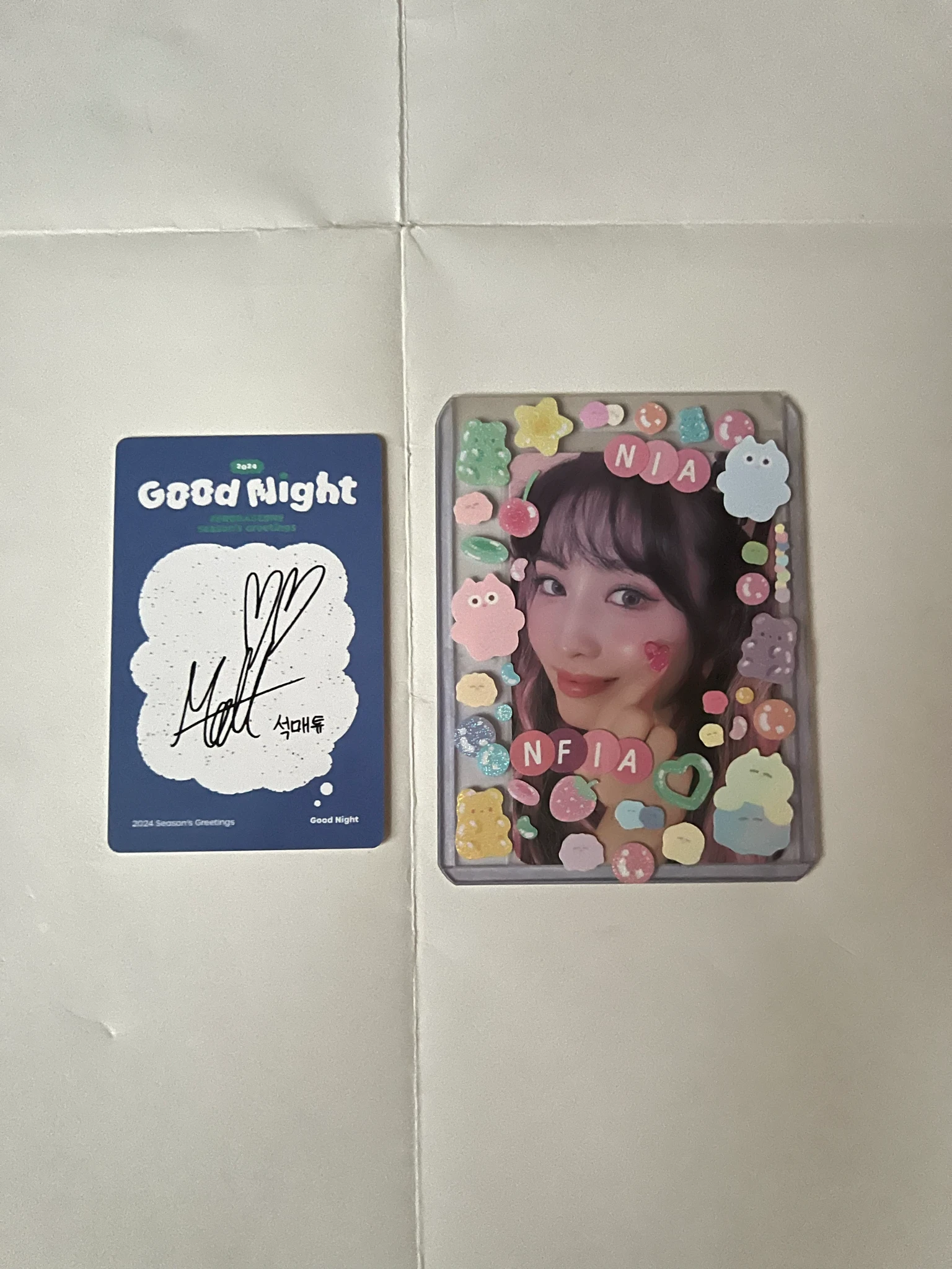 ZEROBASEONE Matthew ZEROBASEONE - Matthew - 2024 SEASON'S GREETINGS 'Good Night' Other photocard set listing photo 2