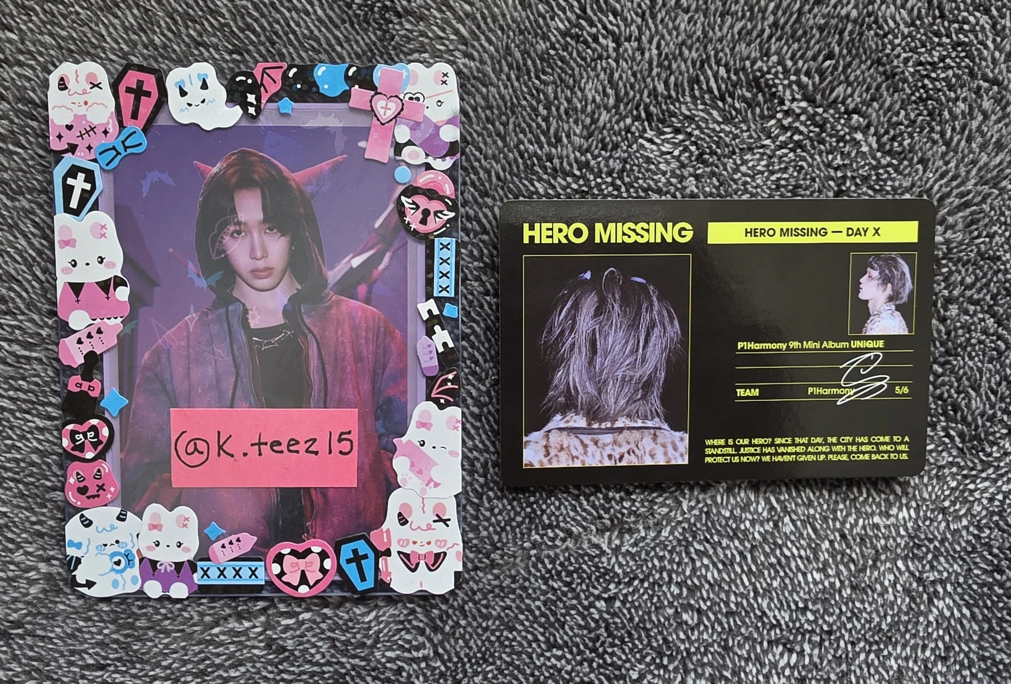 P1Harmony Soul P1Harmony - Soul - UNIQUE Album album photocard C version listing photo 2