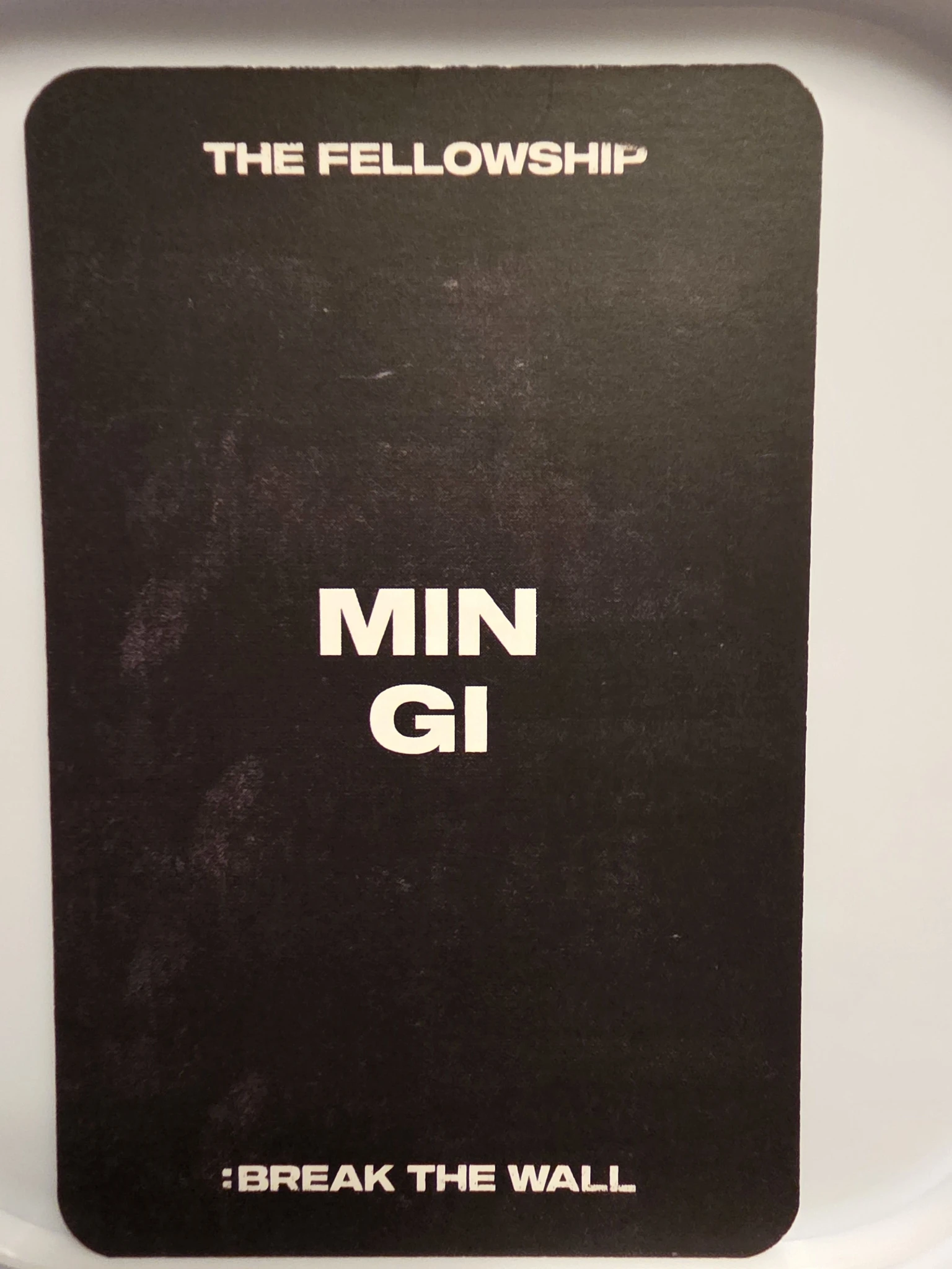 ATEEZ Mingi ATEEZ - Mingi - The Fellowship: Break The Wall Event pop-up store purchase benefit listing photo 2