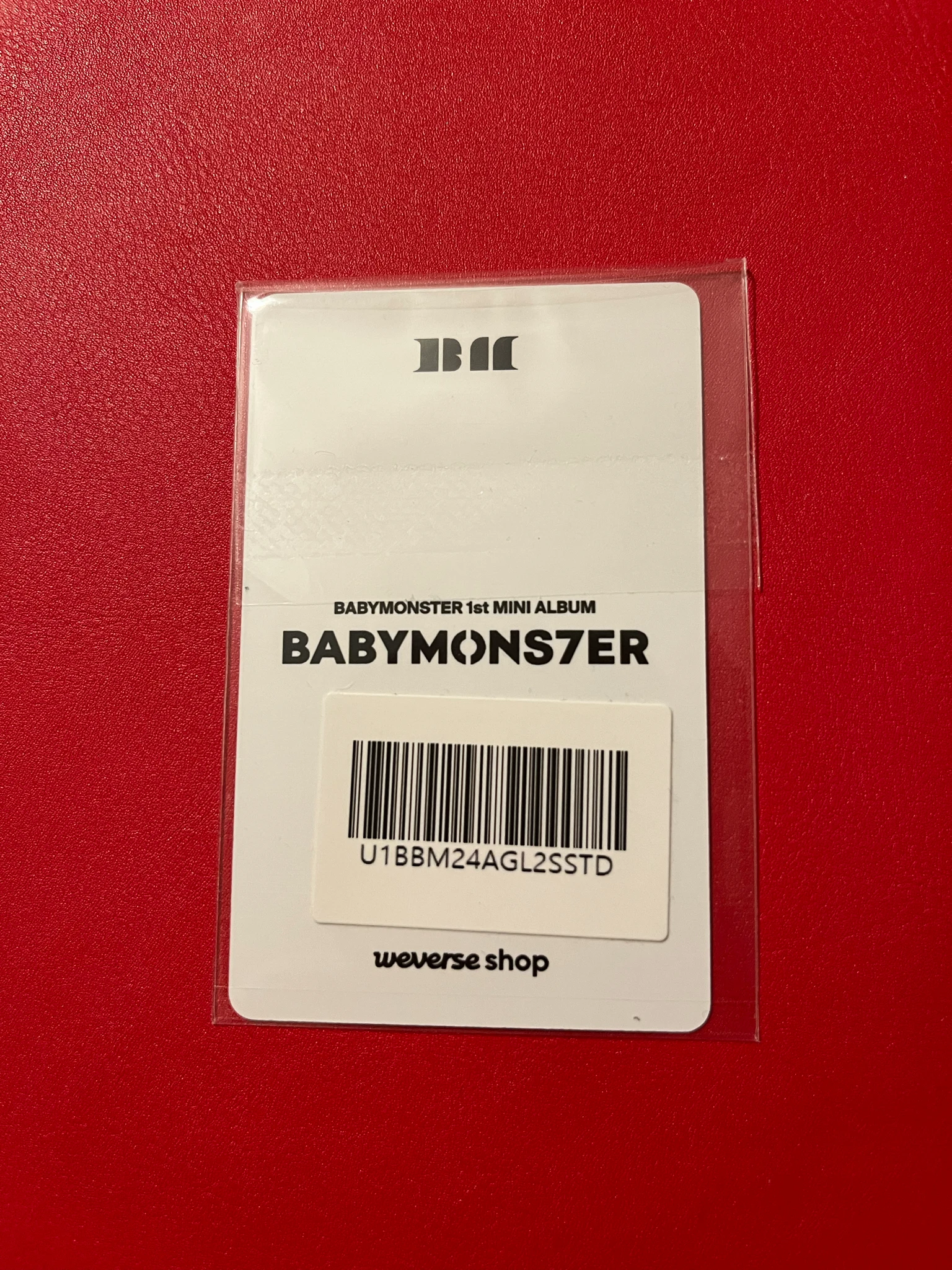 BABYMONSTER Rora BABYMONSTER - Rora - BABYMONS7ER Album weverse global shop (wvg) release event photobook version listing photo 2