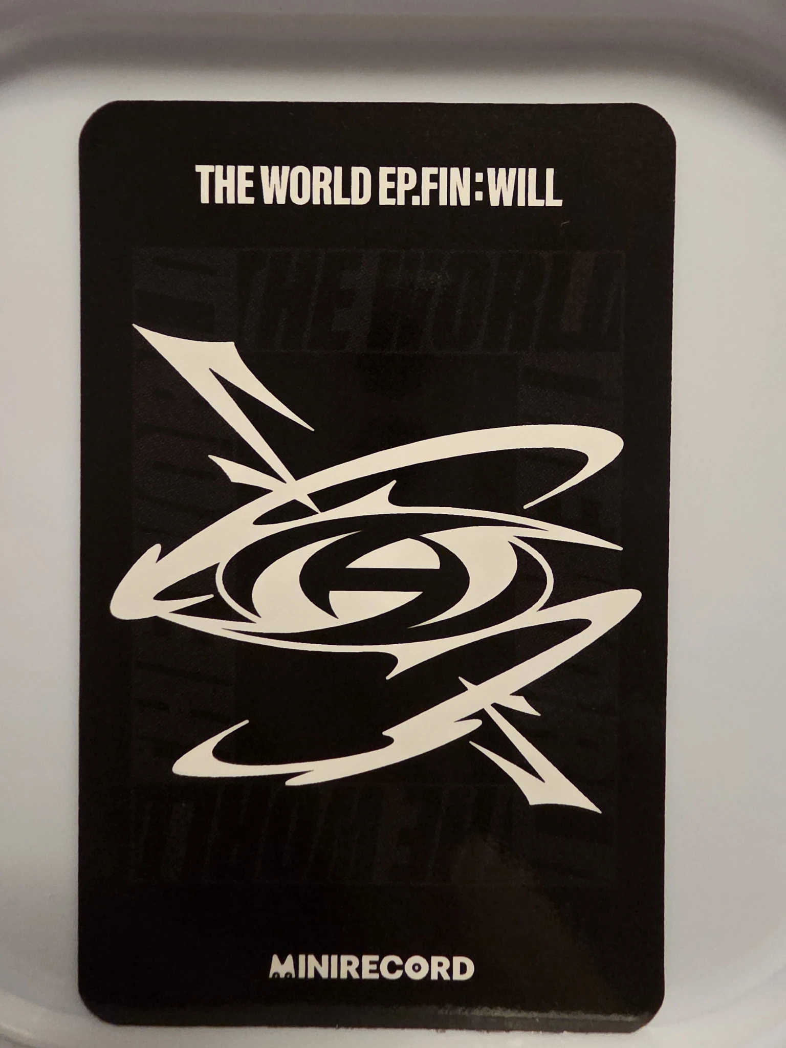 ATEEZ Wooyoung ATEEZ - Wooyoung - THE WORLD EP.FIN: WILL Album mini record listing photo 2