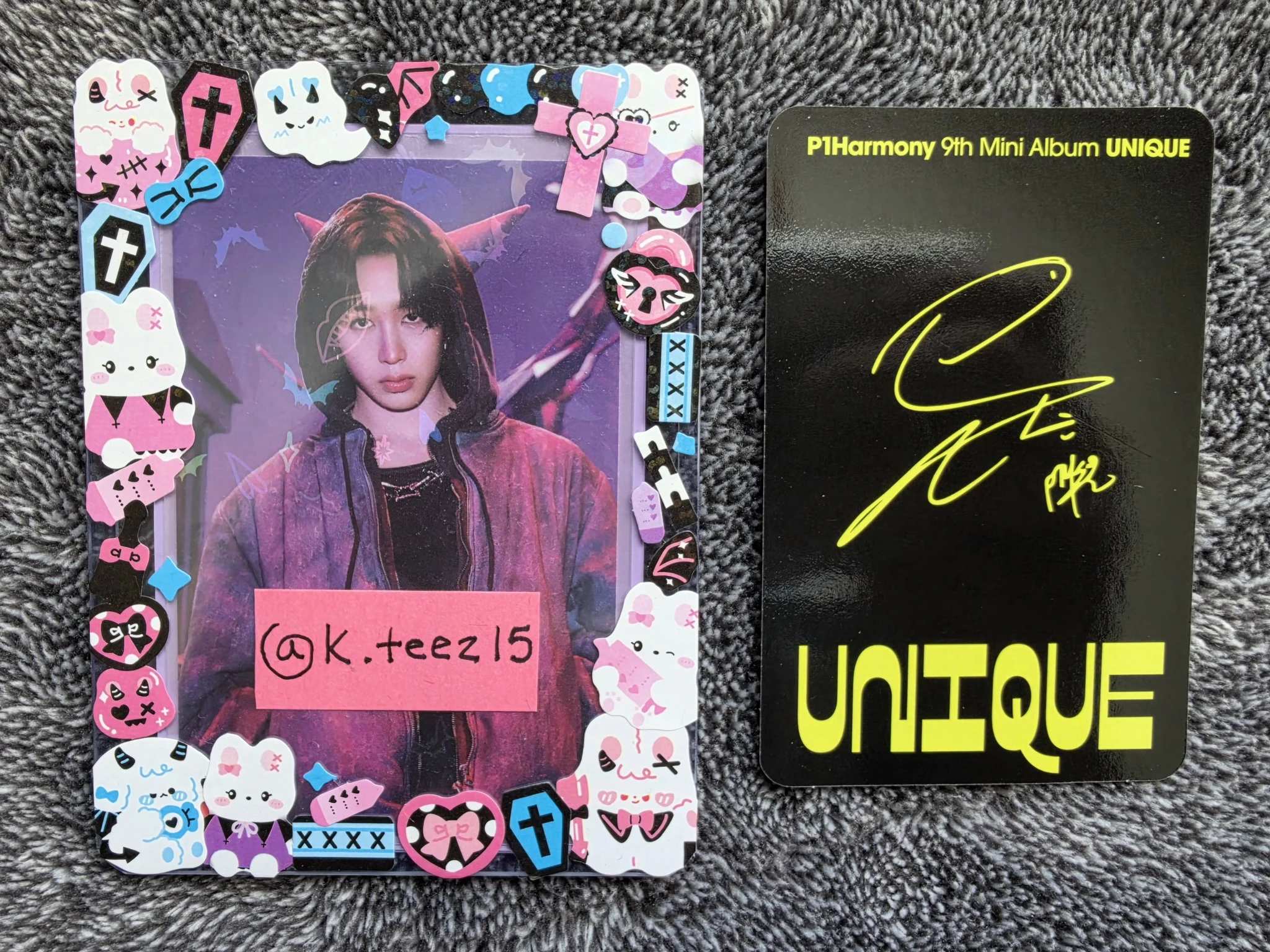 P1Harmony Soul P1Harmony - Soul - UNIQUE Album album photocard C version listing photo 2