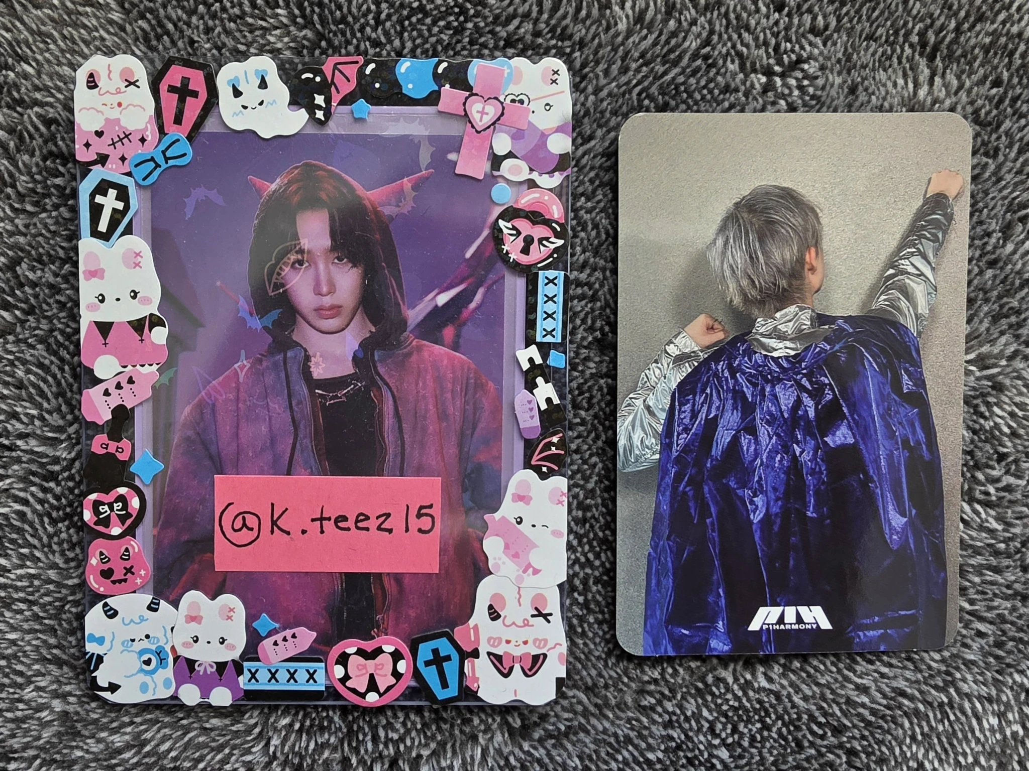 P1Harmony Jiung P1Harmony - Jiung - UNIQUE Album double-sided US exclusive hero version hello82 listing photo 2
