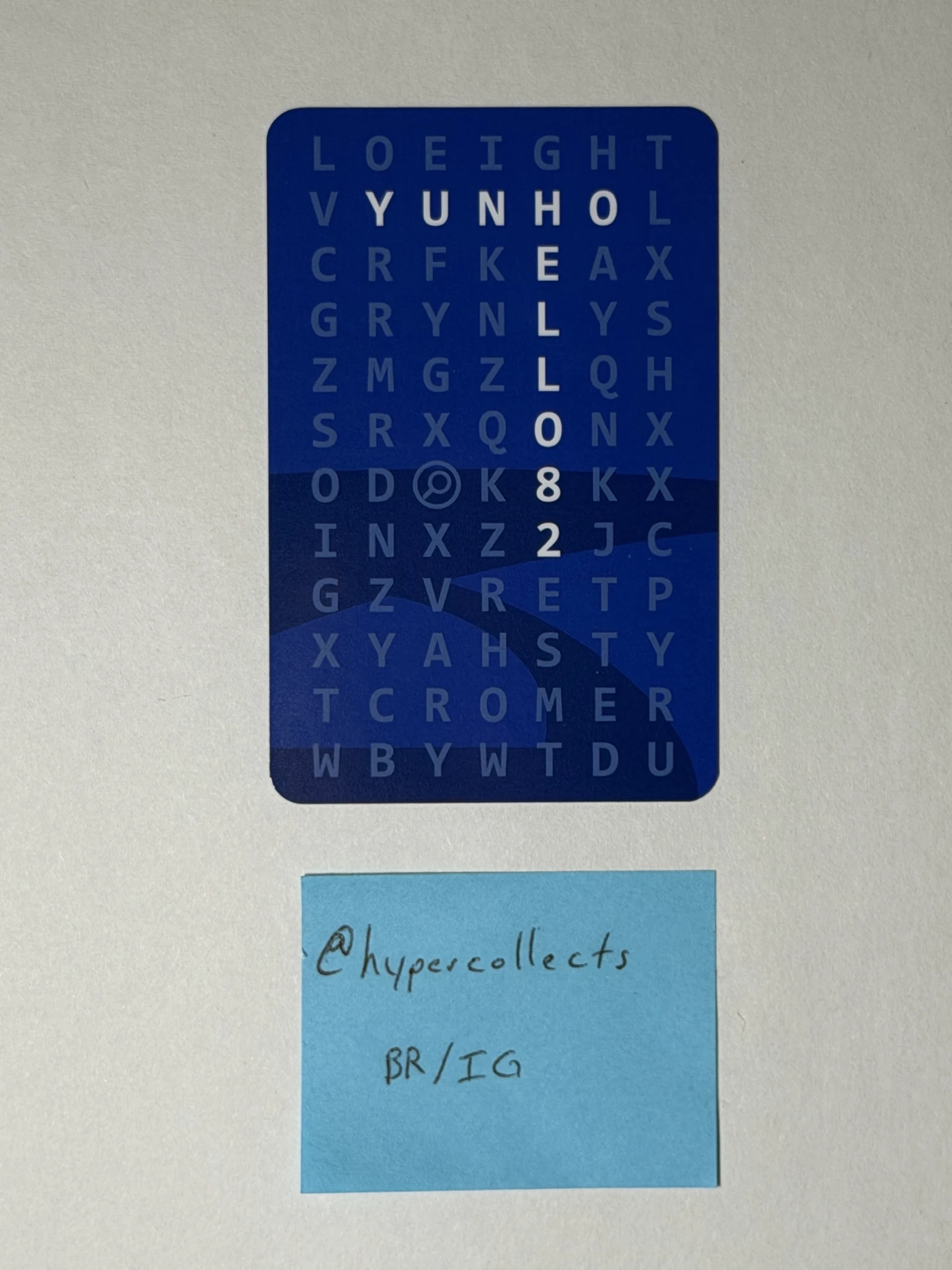 ATEEZ Yunho ATEEZ - Yunho - THE WORLD EP.1 : MOVEMENT Album hello82 USA pob (pre-order benefit) listing photo 2
