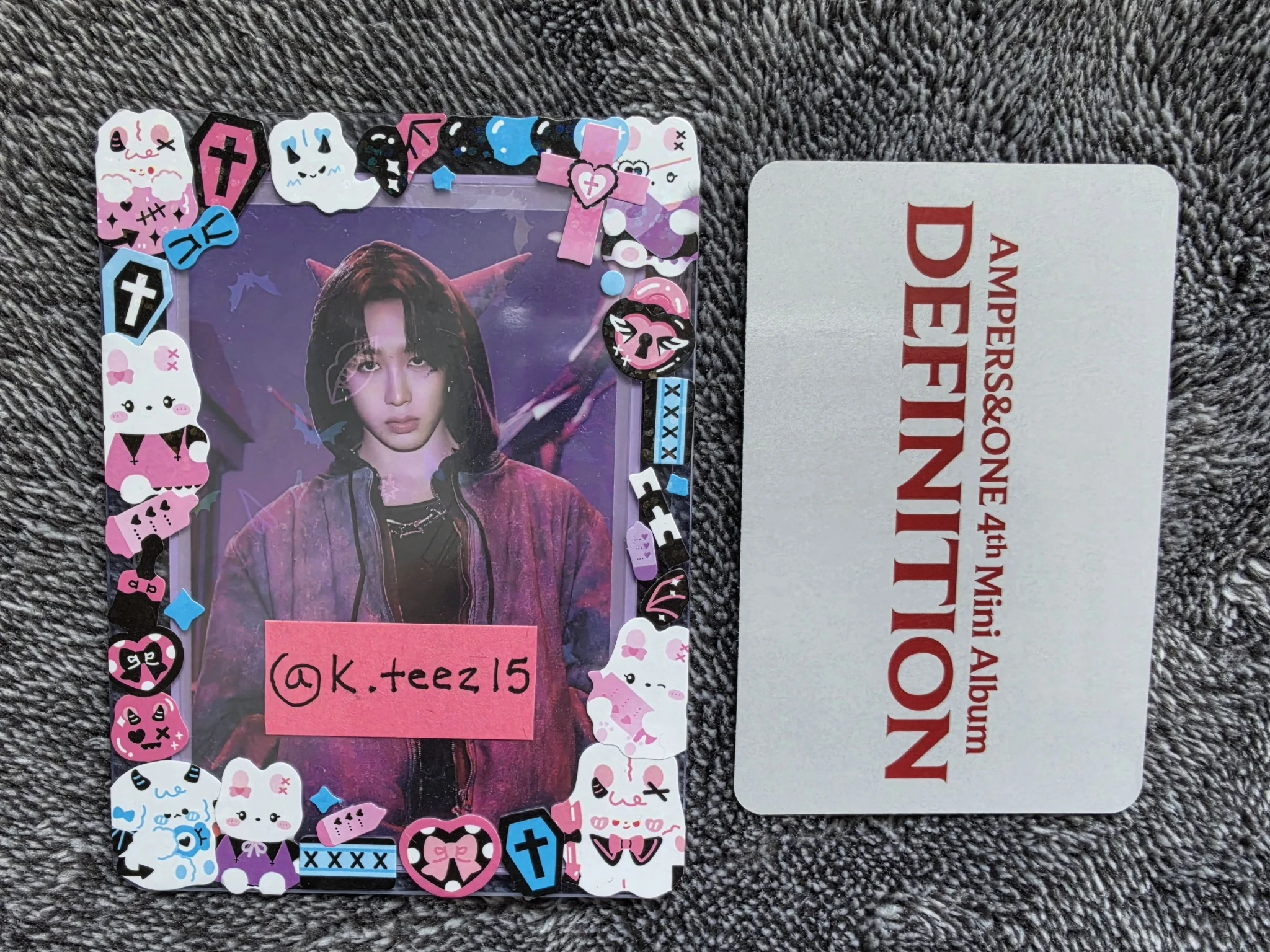 AMPERS&ONE AMPERS&ONE - Jiho & Siyun - DEFINITION Album album photocard listing photo 2