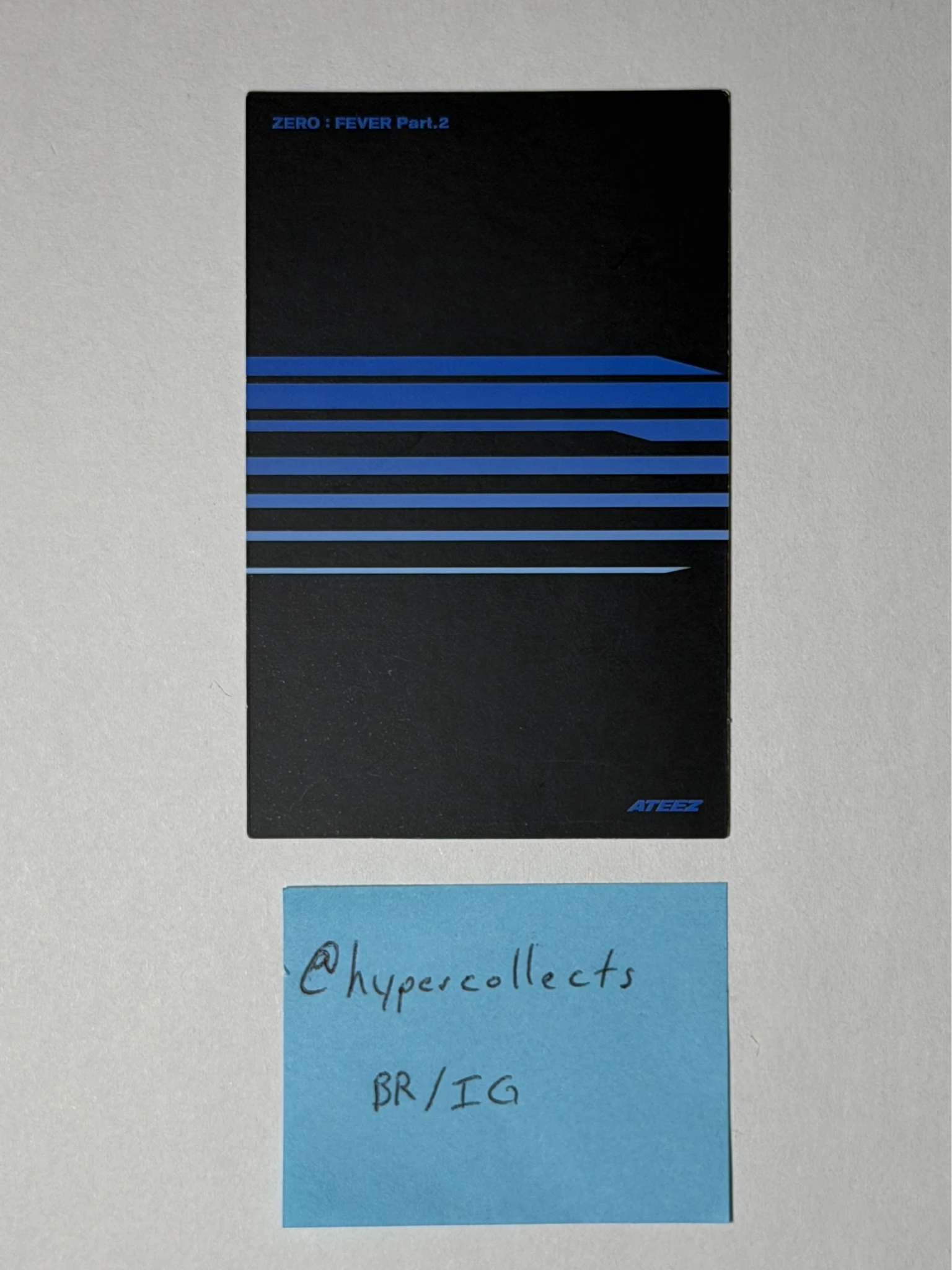 ATEEZ Yunho ATEEZ - Yunho - ZERO : FEVER Part.2 Album Z version album photocard limited edition listing photo 2