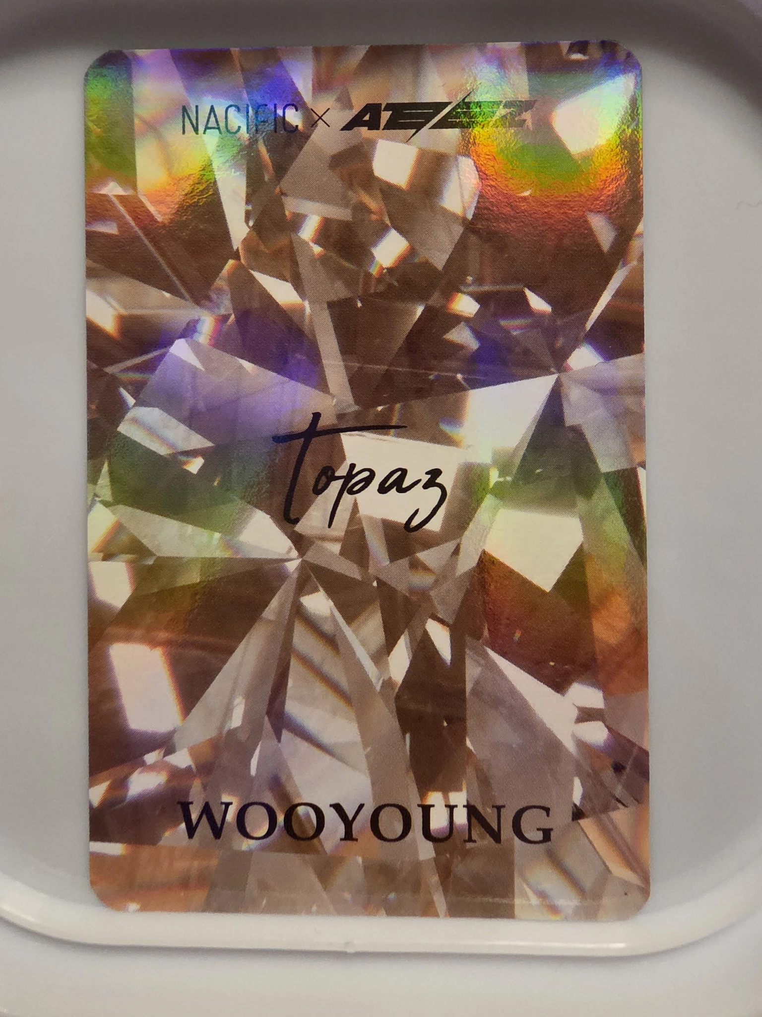 ATEEZ Wooyoung ATEEZ - Wooyoung - Ateez x Nacific Other round 5 nacific listing photo 2