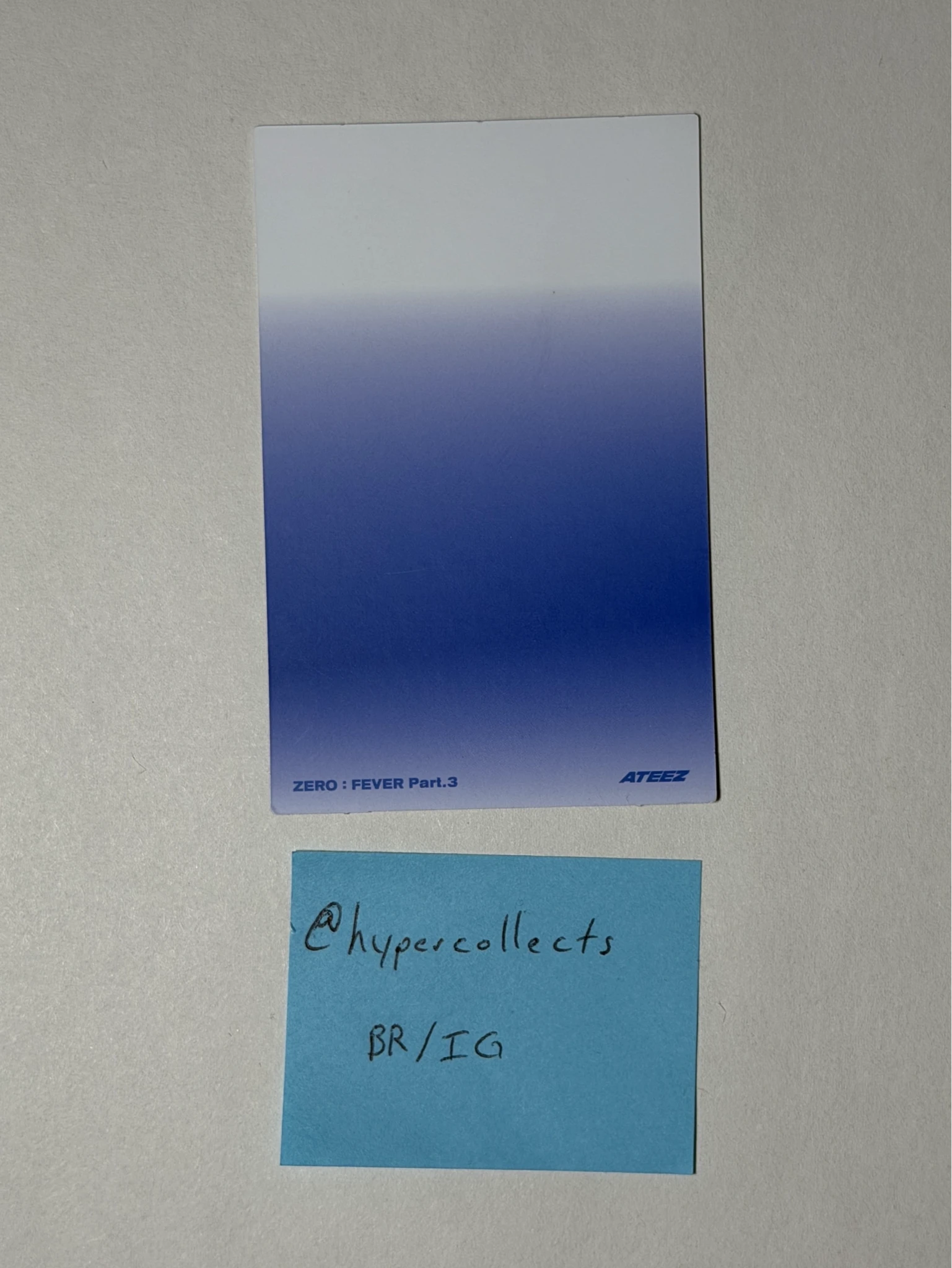 ATEEZ Yunho ATEEZ - Yunho - ZERO : FEVER Part.3 Album album photocard Z version version 2 listing photo 2