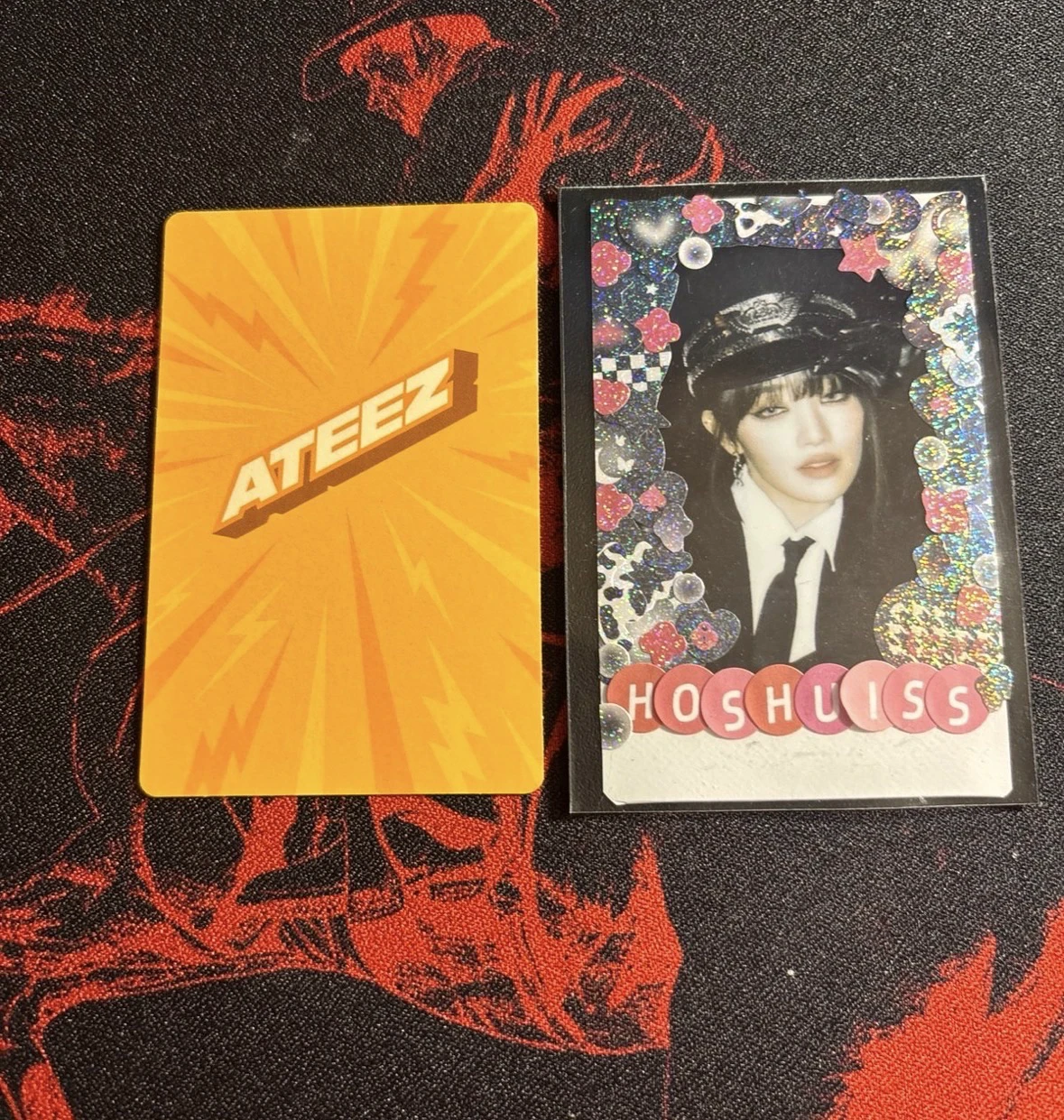 ATEEZ Wooyoung ATEEZ - Wooyoung - Golden Hour : Part.3 Album barnes & noble exclusive album photocard listing photo 2