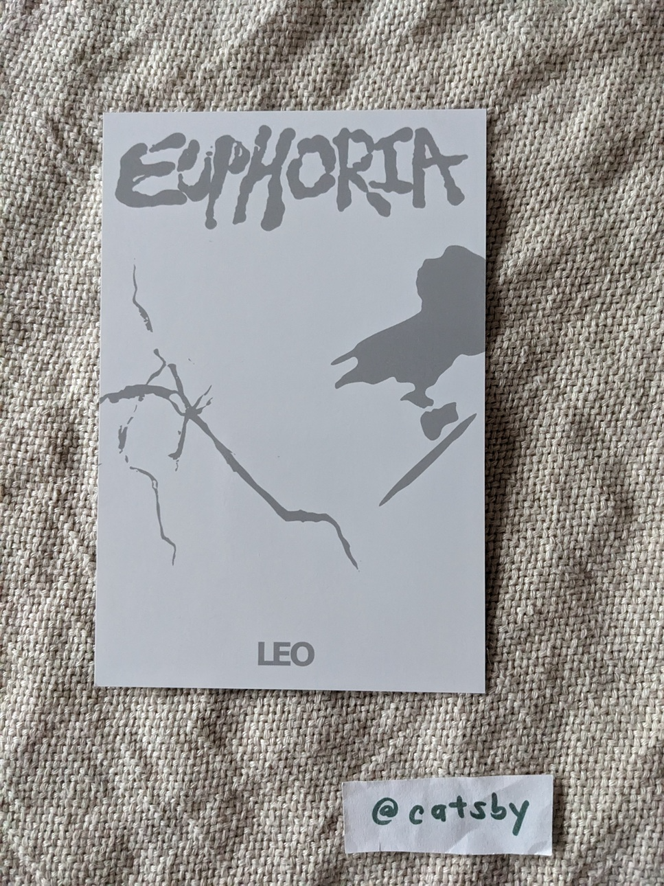 ALPHA DRIVE ONE Leo ALPHA DRIVE ONE - Leo - EUPHORIA Album postcard listing photo 2