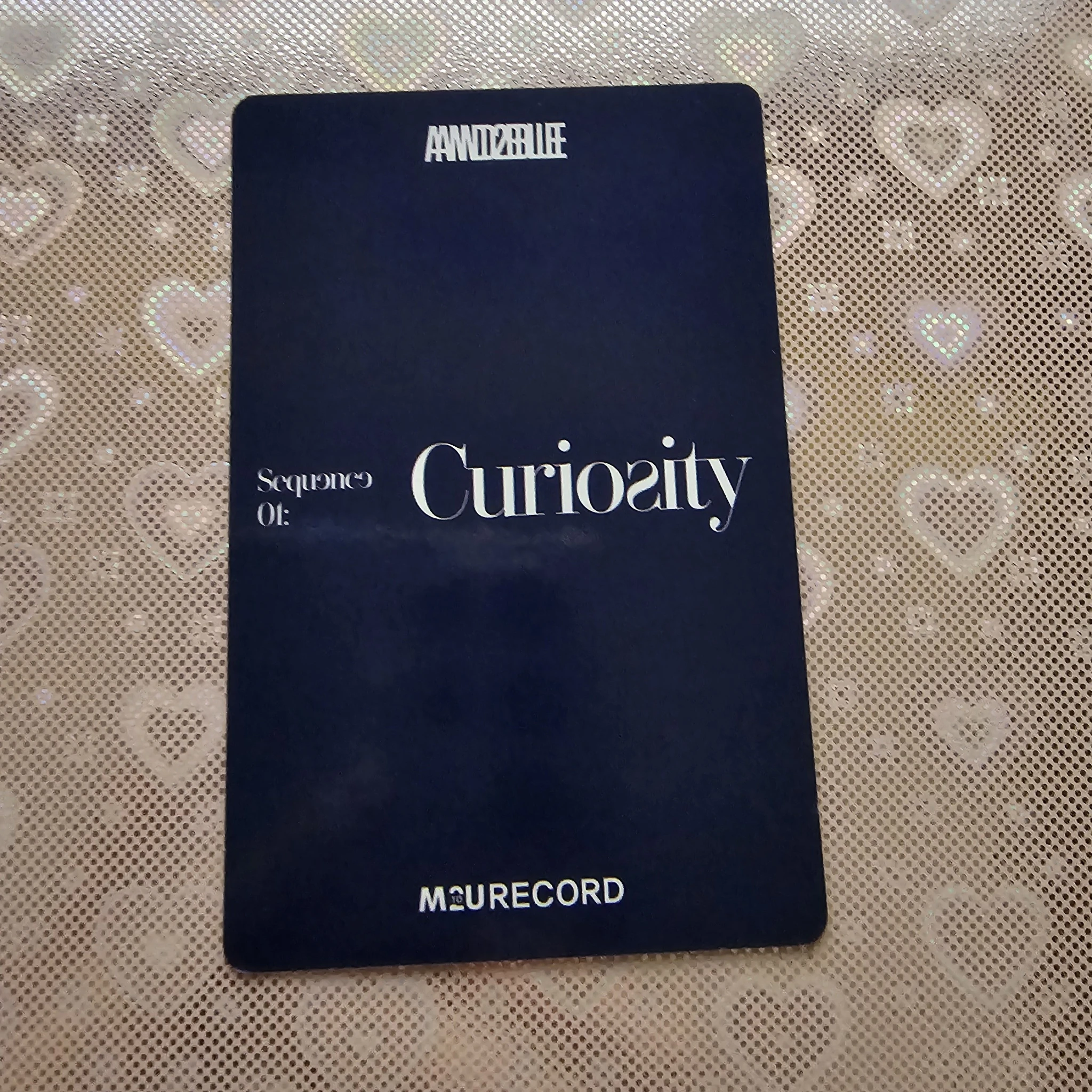 AND2BLE Gyuvin AND2BLE - Gyuvin - Sequence 01: Curiosity Album m2u fansign listing photo 2