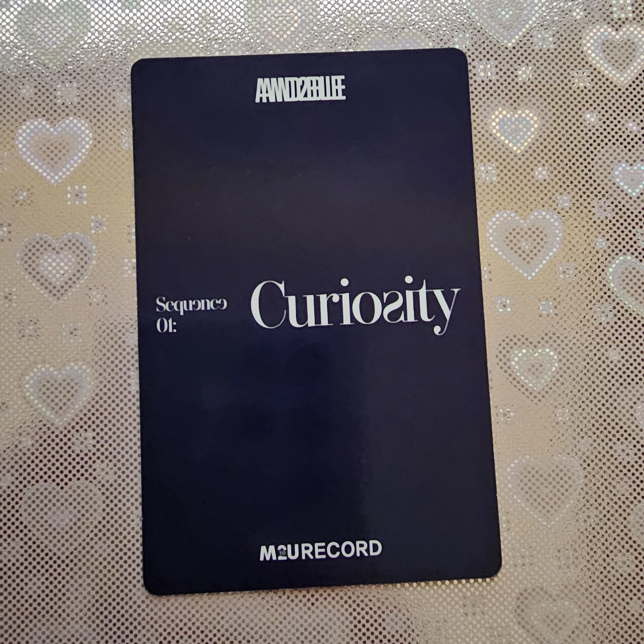 AND2BLE Hao AND2BLE - Hao - Sequence 01: Curiosity Album m2u fansign listing photo 2