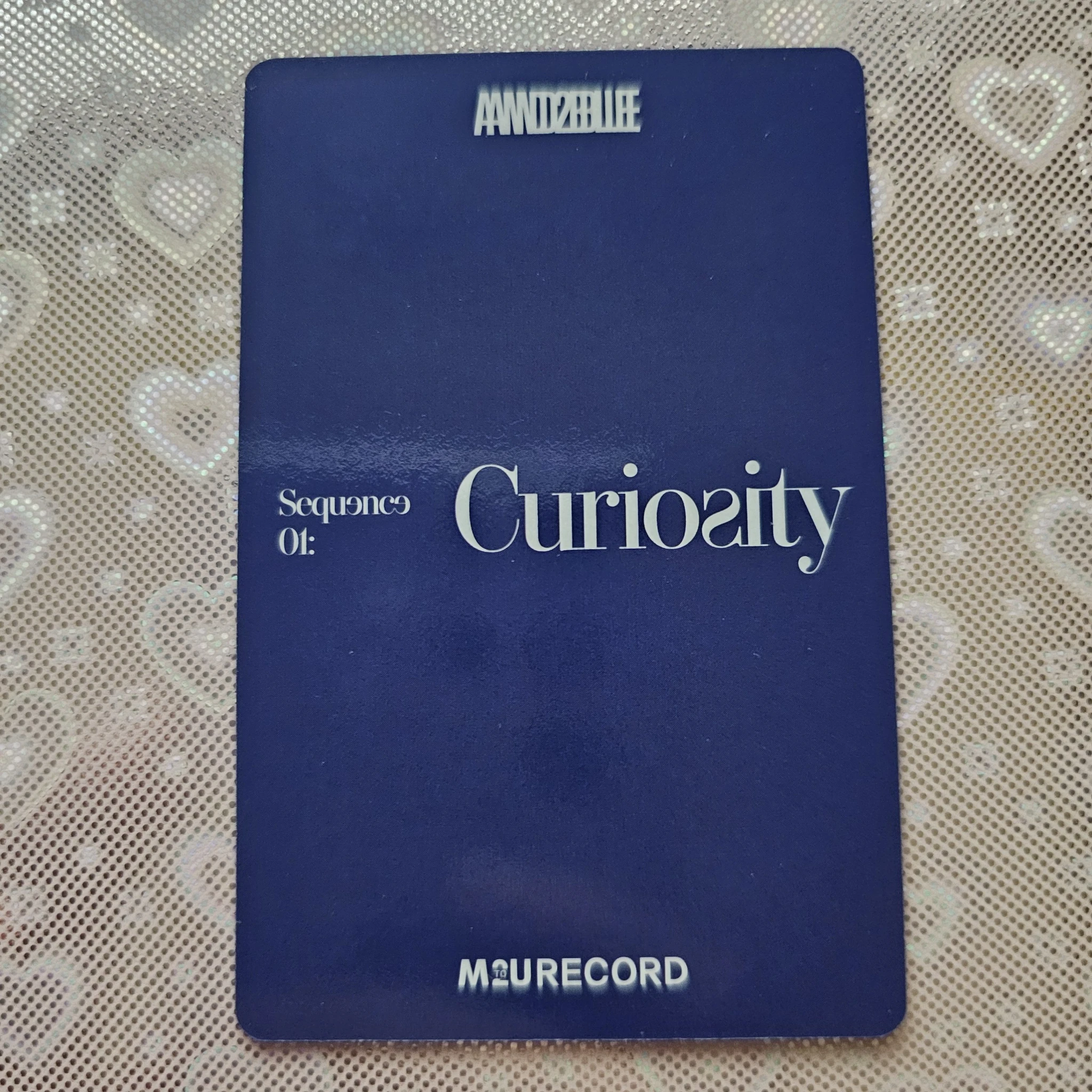 AND2BLE Ricky AND2BLE - Ricky - Sequence 01: Curiosity Album m2u fansign listing photo 2