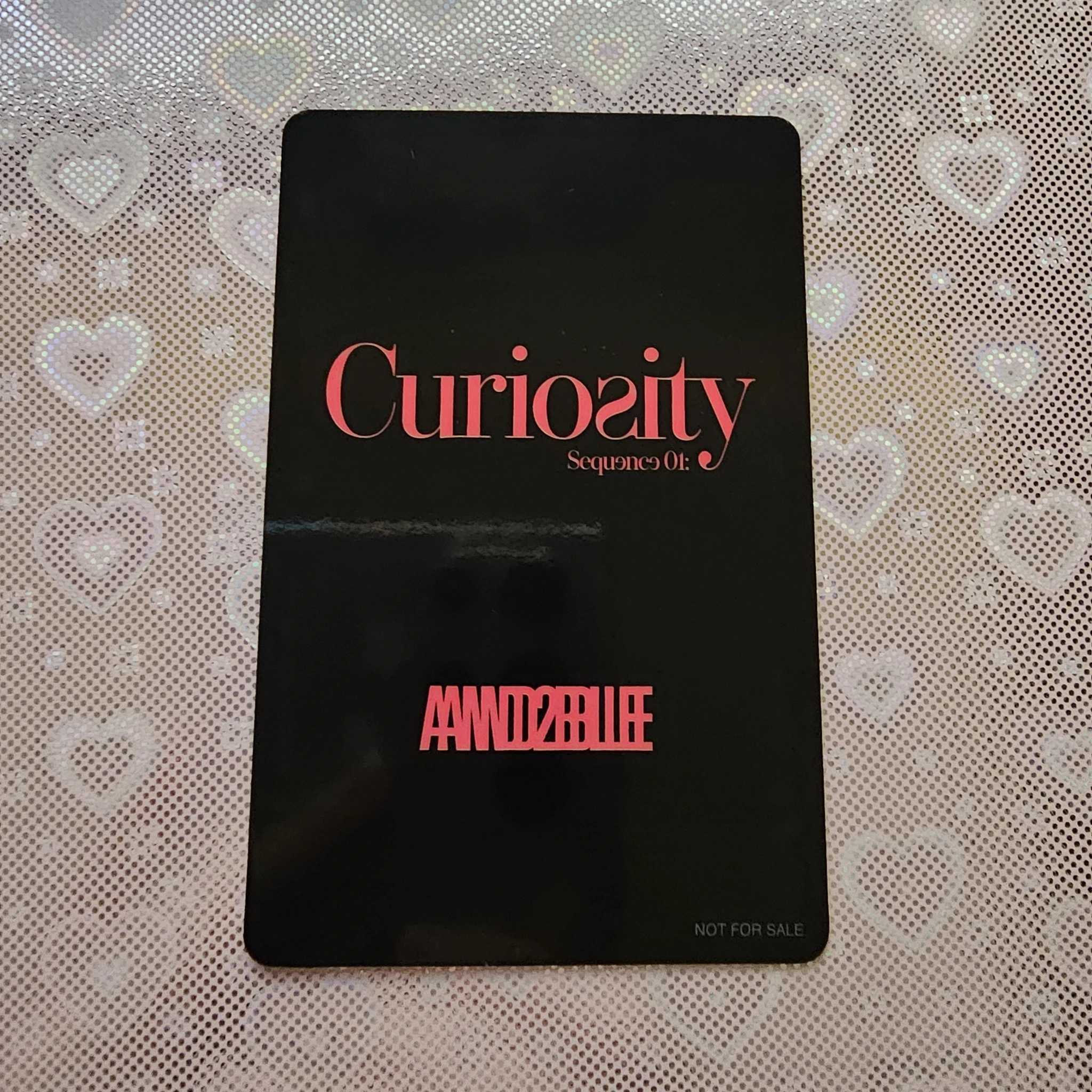 AND2BLE Seungeon AND2BLE - Seungeon - Sequence 01: Curiosity Album tower records japan lucky draw (LD) listing photo 2