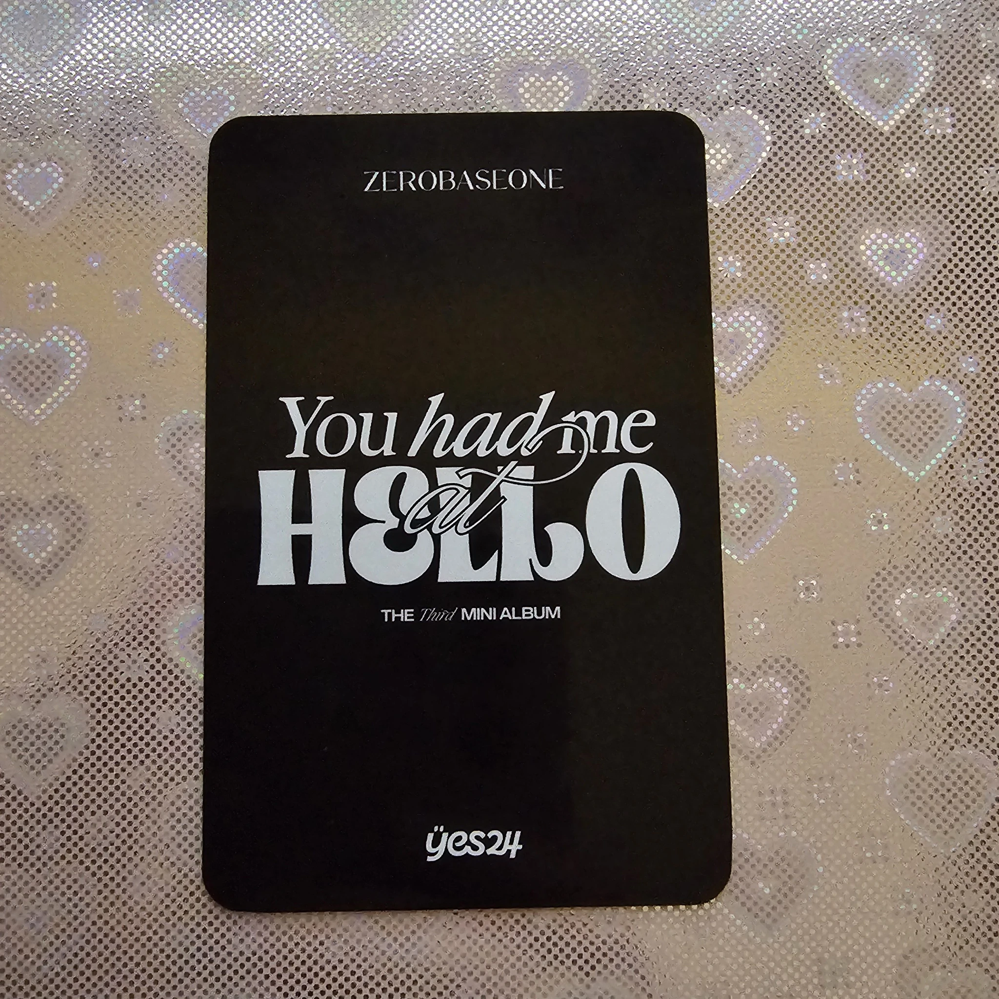 ZEROBASEONE Taerae ZEROBASEONE - Taerae - You had me at HELLO Album kakaotalk pob (pre-order benefit) listing photo 2