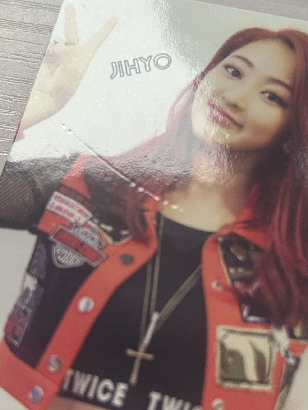 TWICE Jihyo TWICE - Jihyo - The Story Begins Album album photocard taiwan press listing photo 2