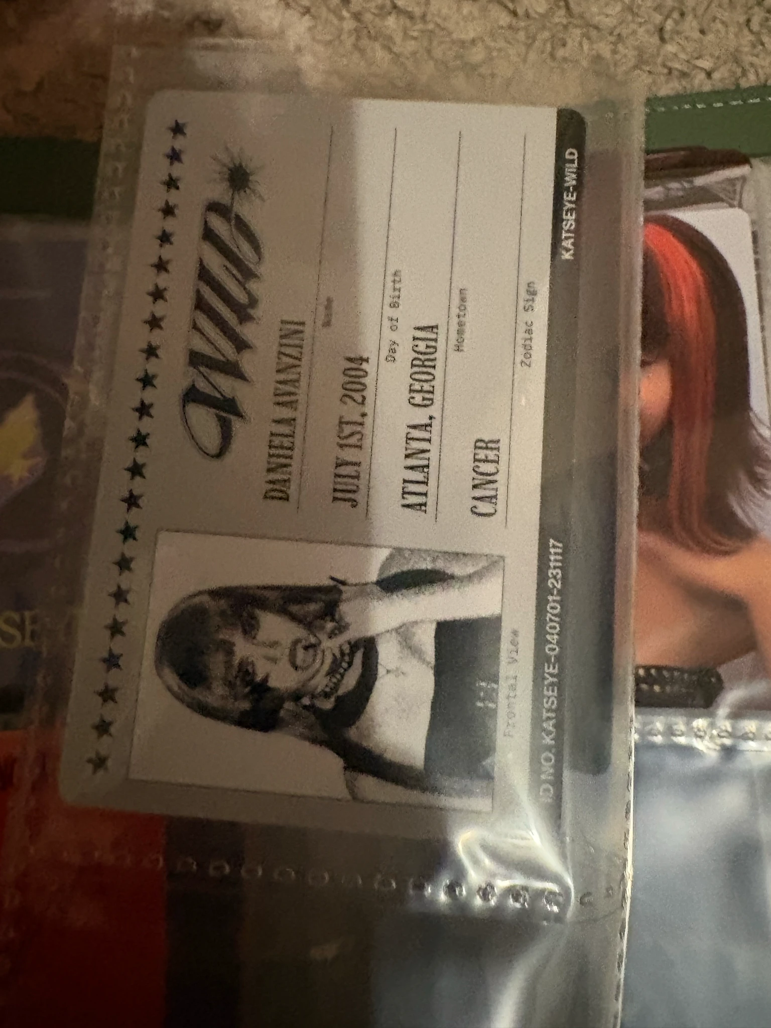KATSEYE Daniela KATSEYE - Daniela - WILD Album album photocard listing photo 2