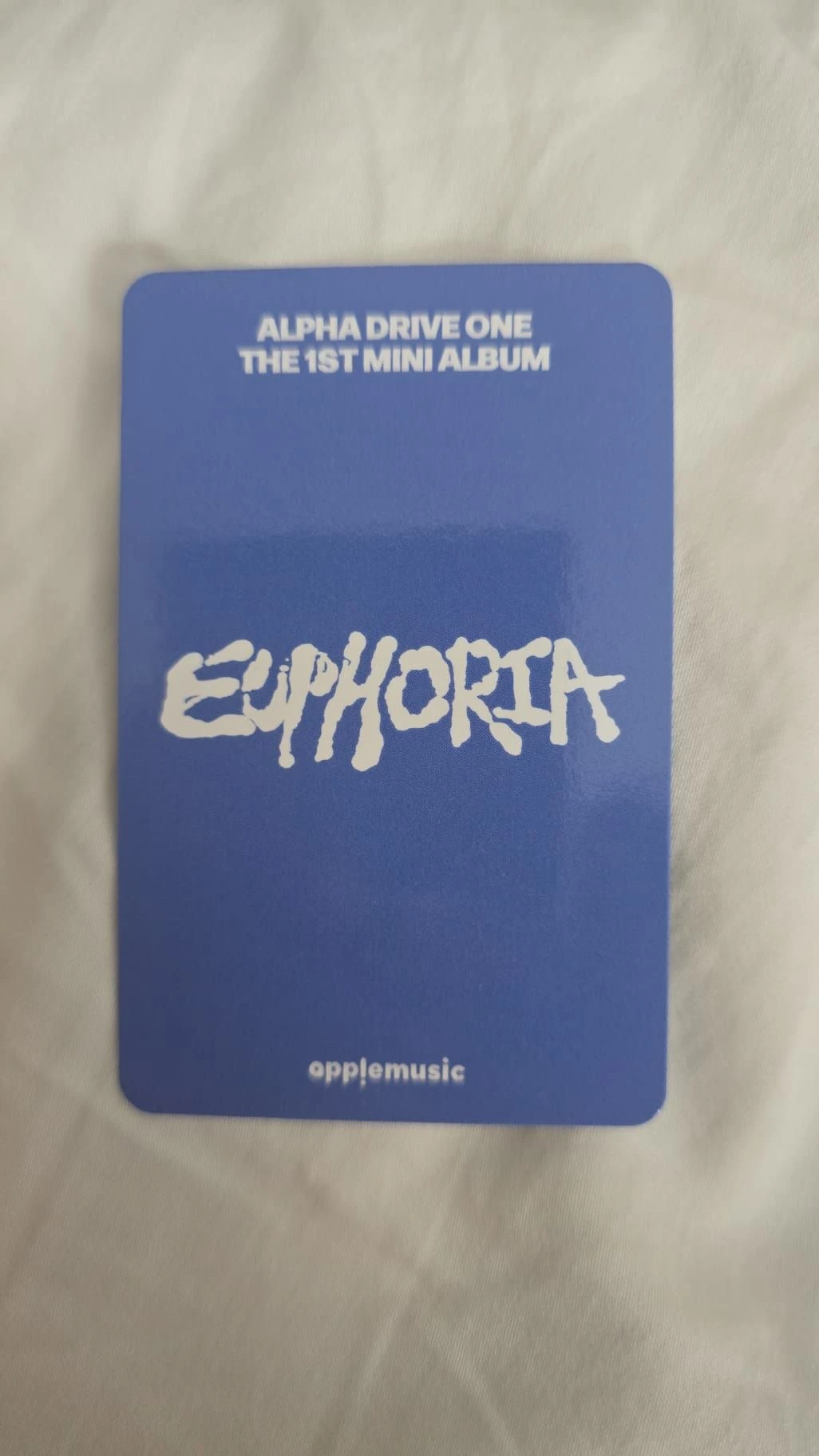 ALPHA DRIVE ONE Geonwoo ALPHA DRIVE ONE - Geonwoo - EUPHORIA Album fansign apple music online listing photo 2