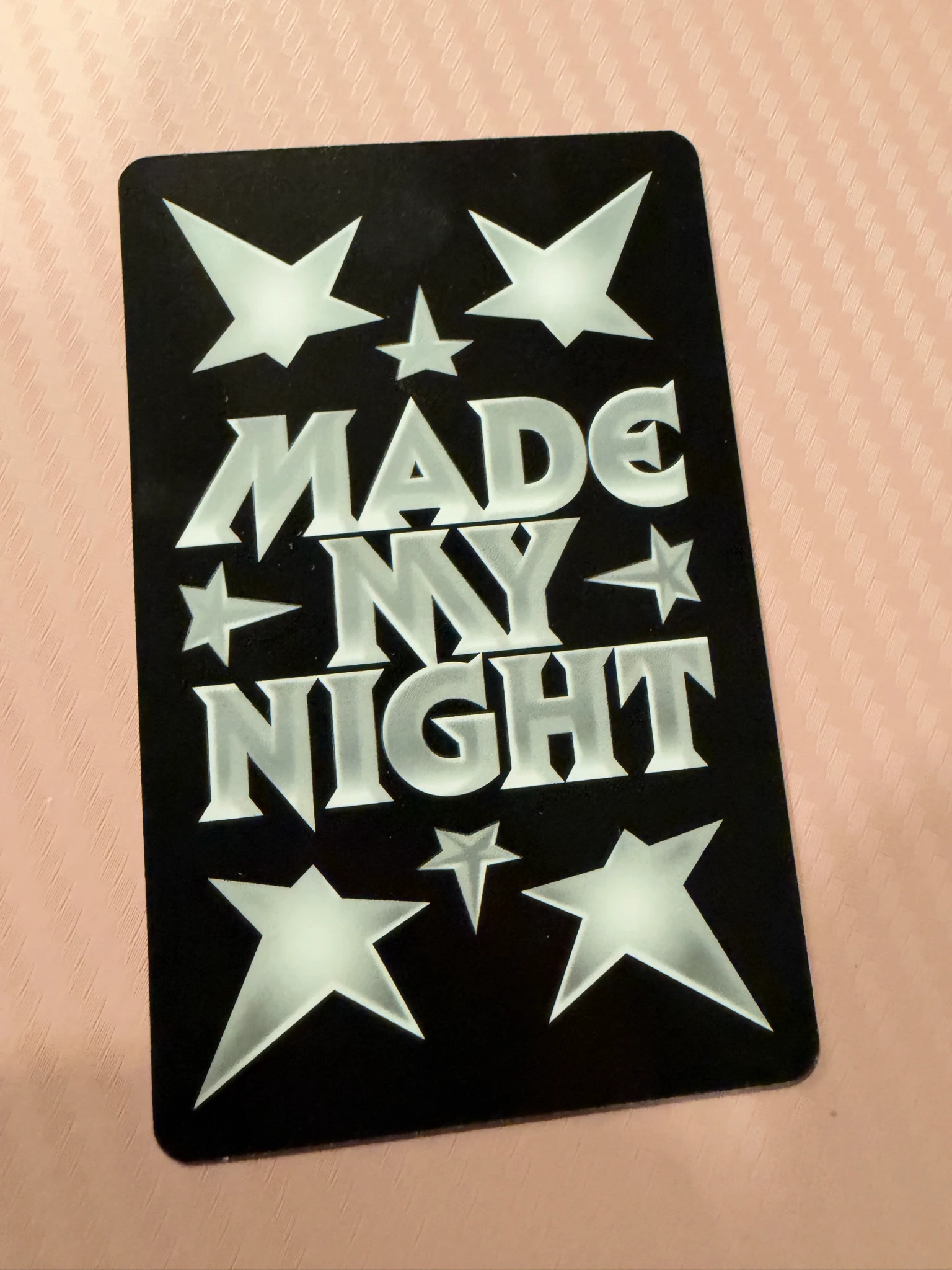 LE SSERAFIM Hong Eunchae LE SSERAFIM - Hong Eunchae - Made My Night Album album photocard chemical night version listing photo 2