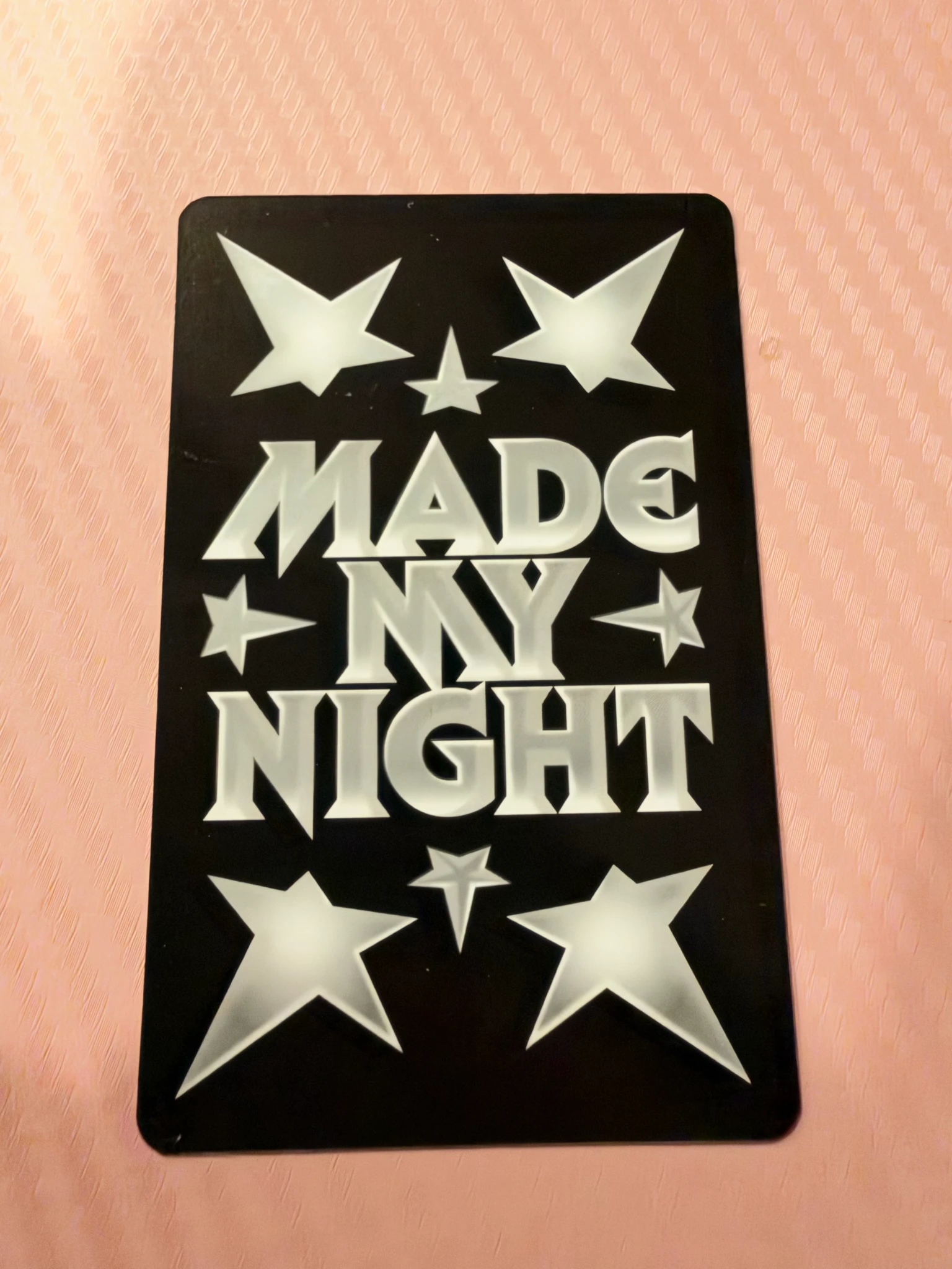 LE SSERAFIM Kazuha LE SSERAFIM - Kazuha - Made My Night Album album photocard chemical night version listing photo 2