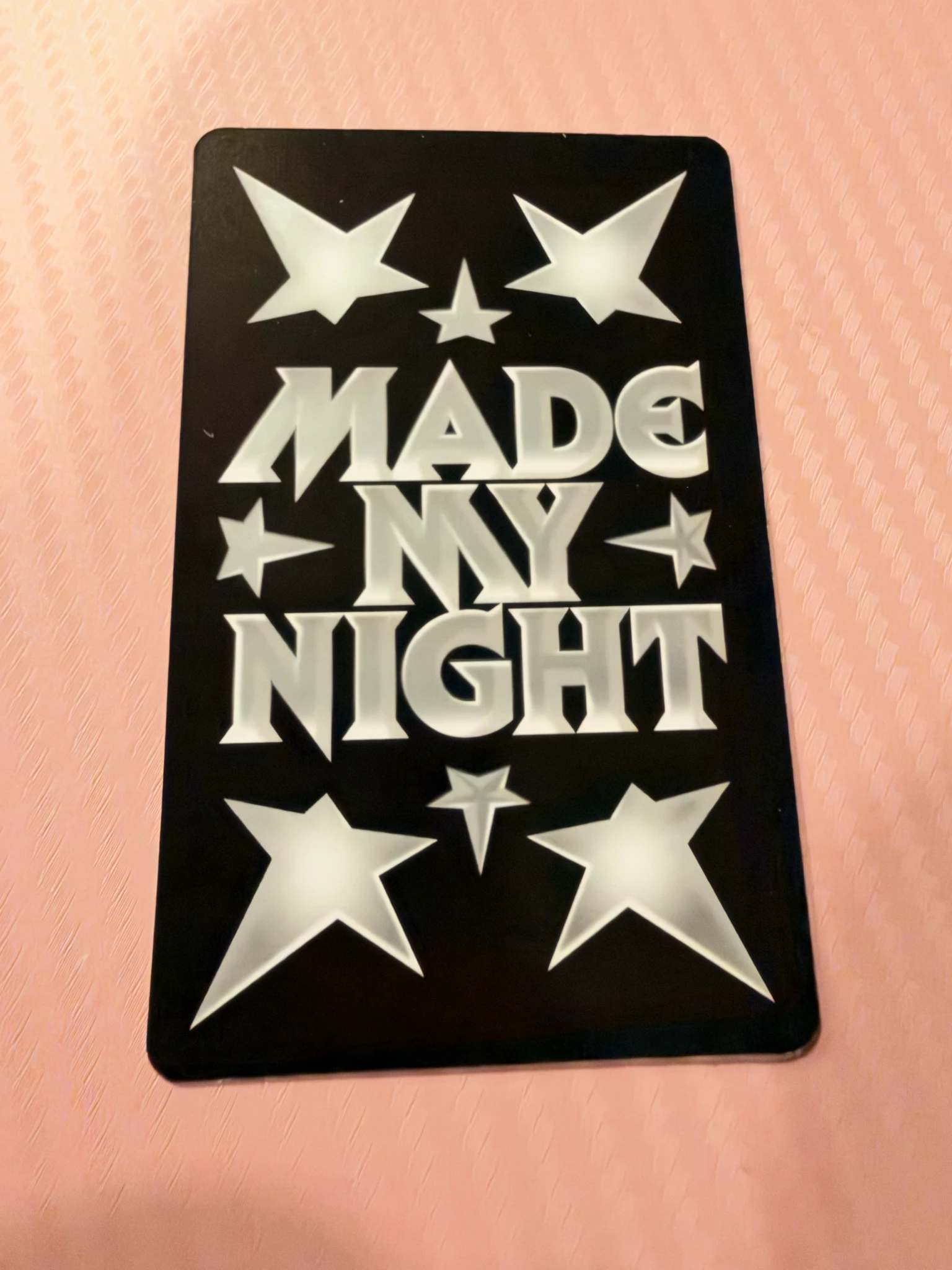 LE SSERAFIM LE SSERAFIM - Made My Night Album album photocard chemical night version listing photo 2