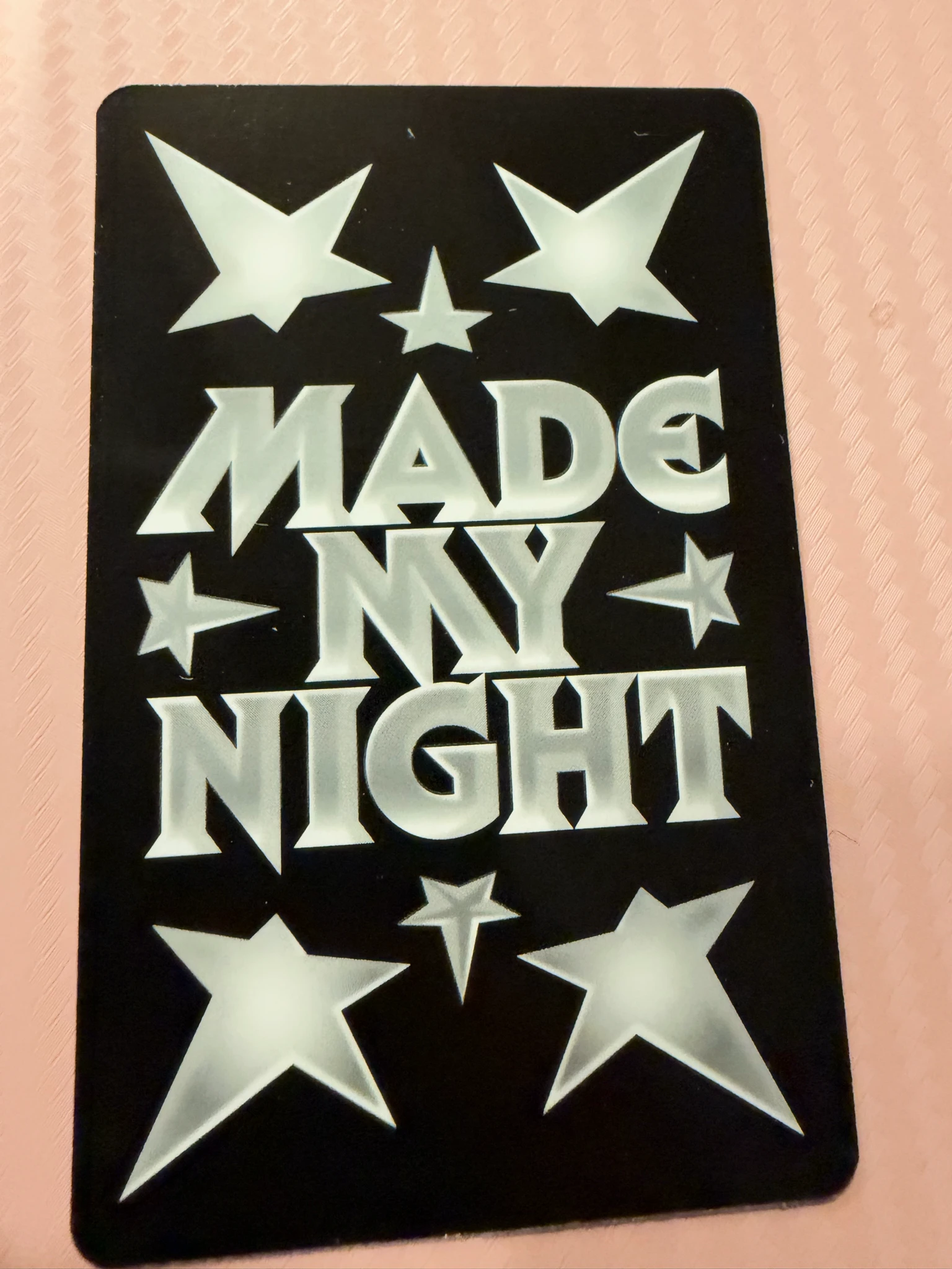 LE SSERAFIM Kim Chaewon LE SSERAFIM - Kim Chaewon - Made My Night Album album photocard chemical night version listing photo 2