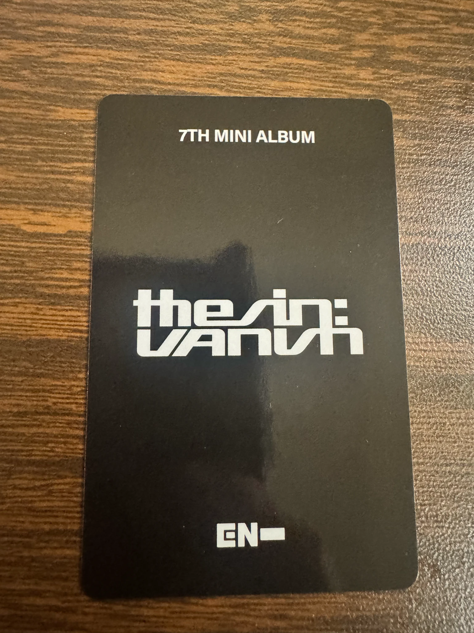 ENHYPEN Sunoo ENHYPEN - Sunoo - THE SIN: VANISH Album withfans / yizhiyu (yzy) round 3 video call (fancall) listing photo 2