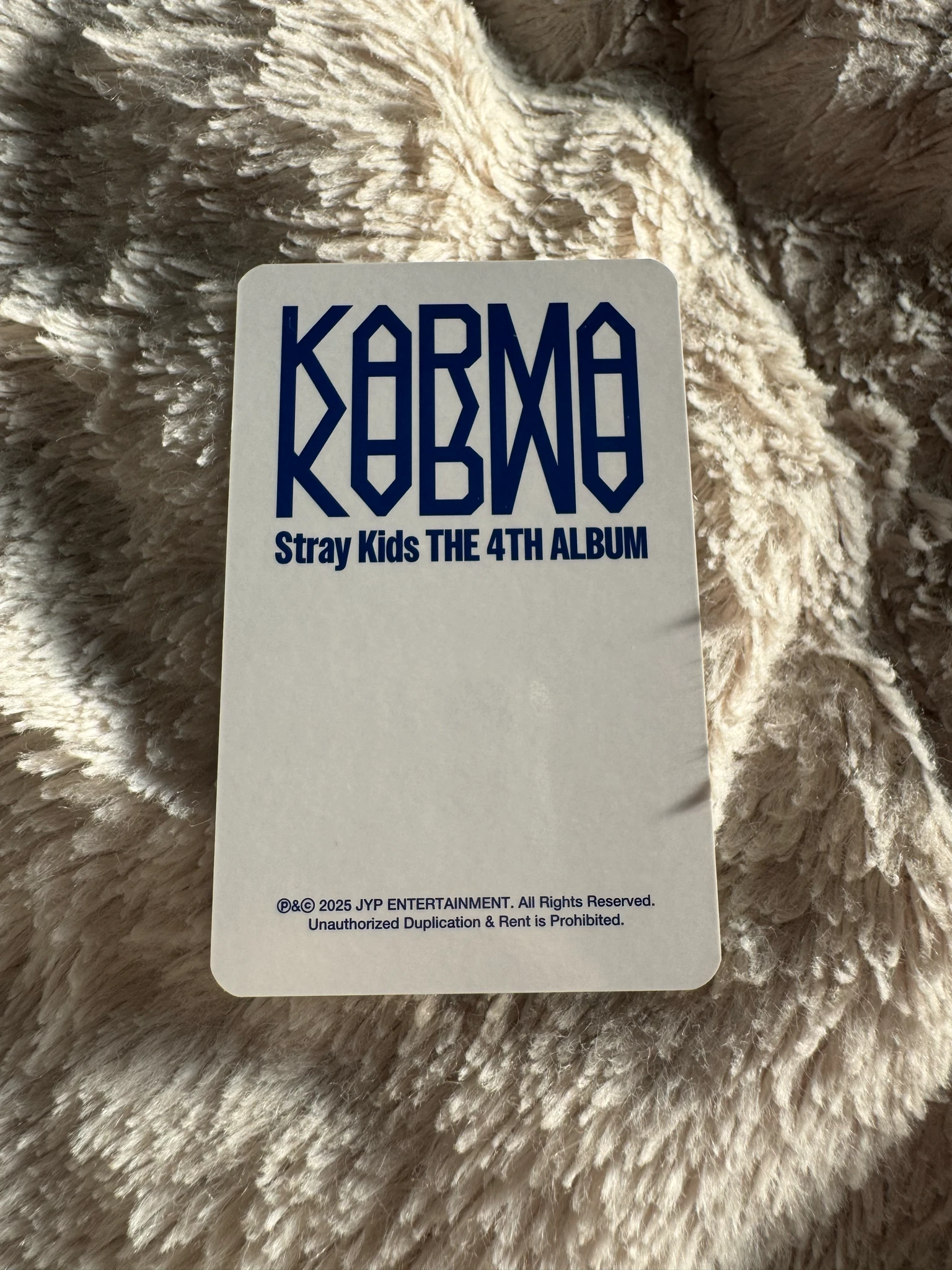 Stray Kids Bang Chan Stray Kids - Bang Chan - KARMA Album pre-order benefit skzoo version listing photo 2