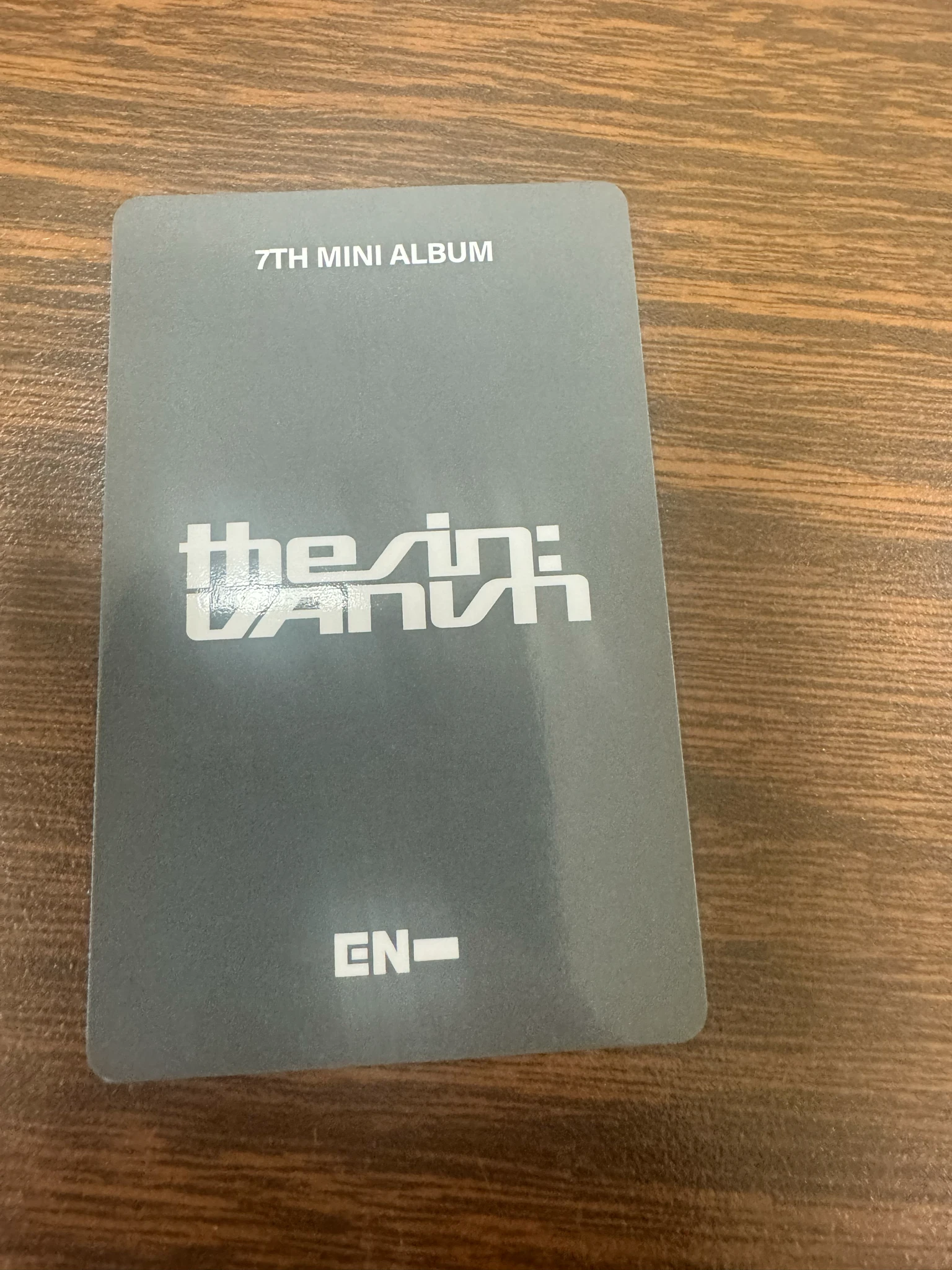 ENHYPEN Sunoo ENHYPEN - Sunoo - THE SIN: VANISH Album withfans / yizhiyu (yzy) video call (fancall) round 4 listing photo 2