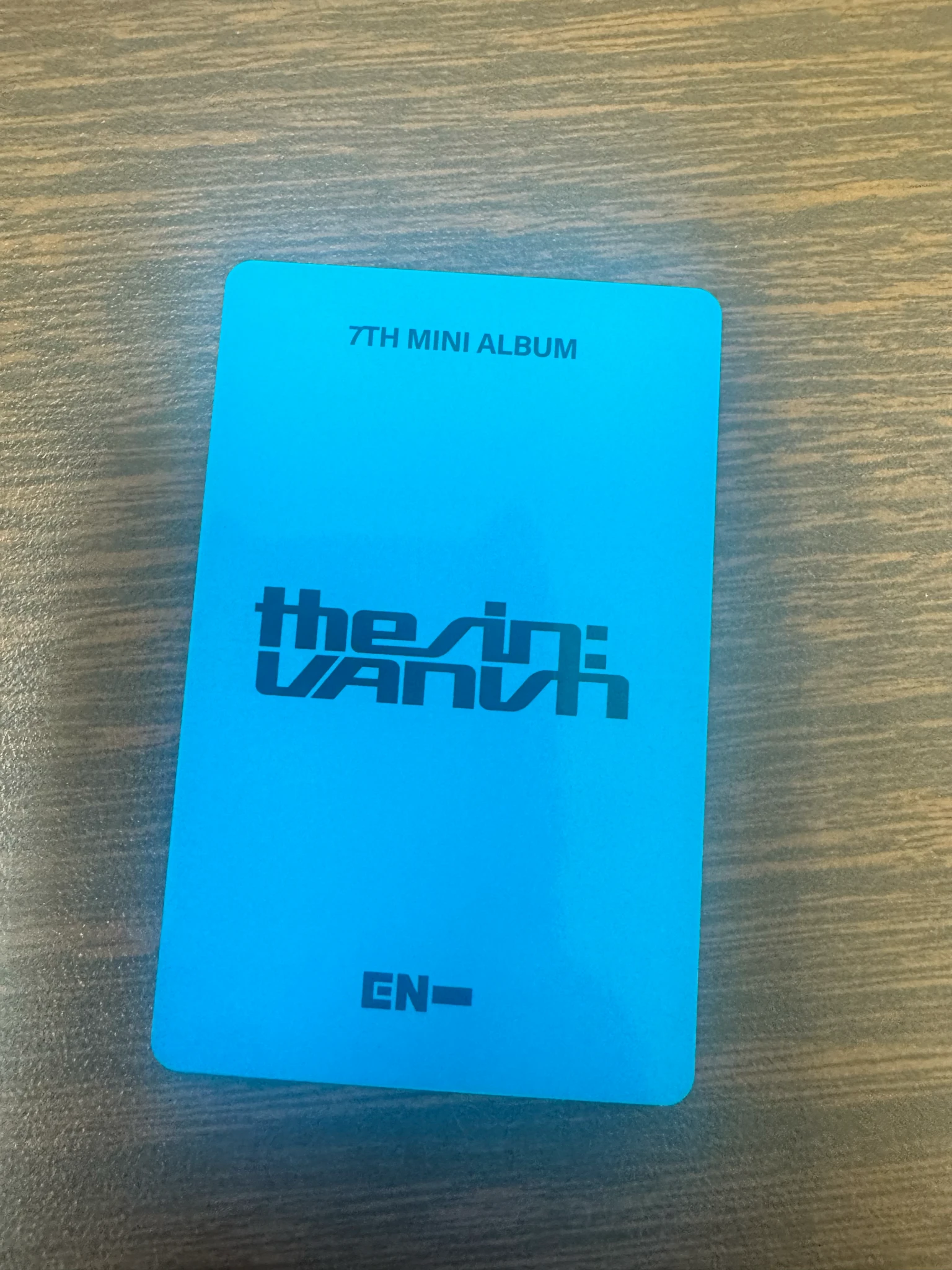 ENHYPEN Ni-ki ENHYPEN - Ni-ki - THE SIN: VANISH Album withfans / yizhiyu (yzy) round 2 video call (fancall) listing photo 2
