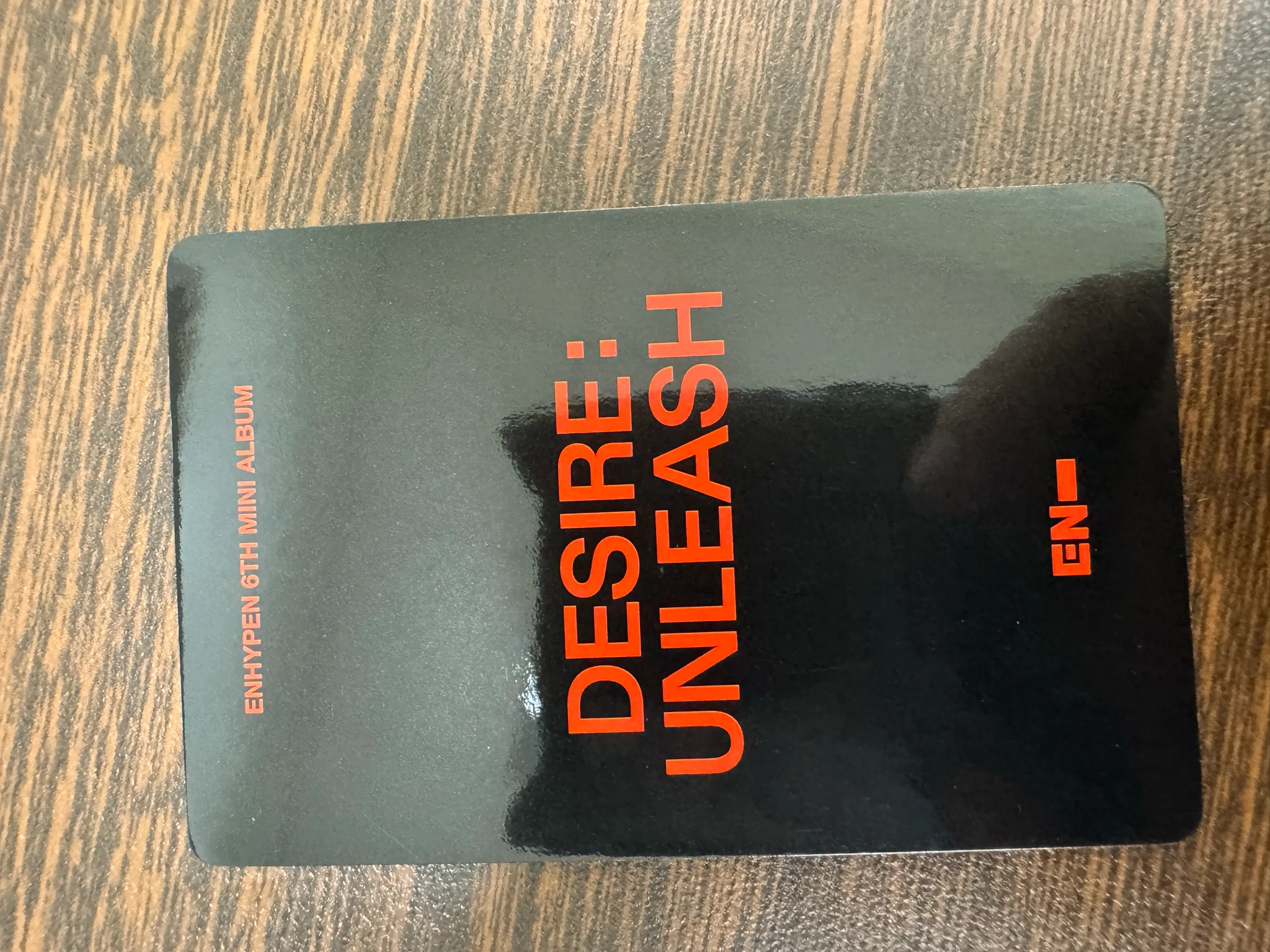 ENHYPEN Jay ENHYPEN - Jay - DESIRE: UNLEASH Album lucky draw round 4 yizhiyu (yzy) listing photo 2