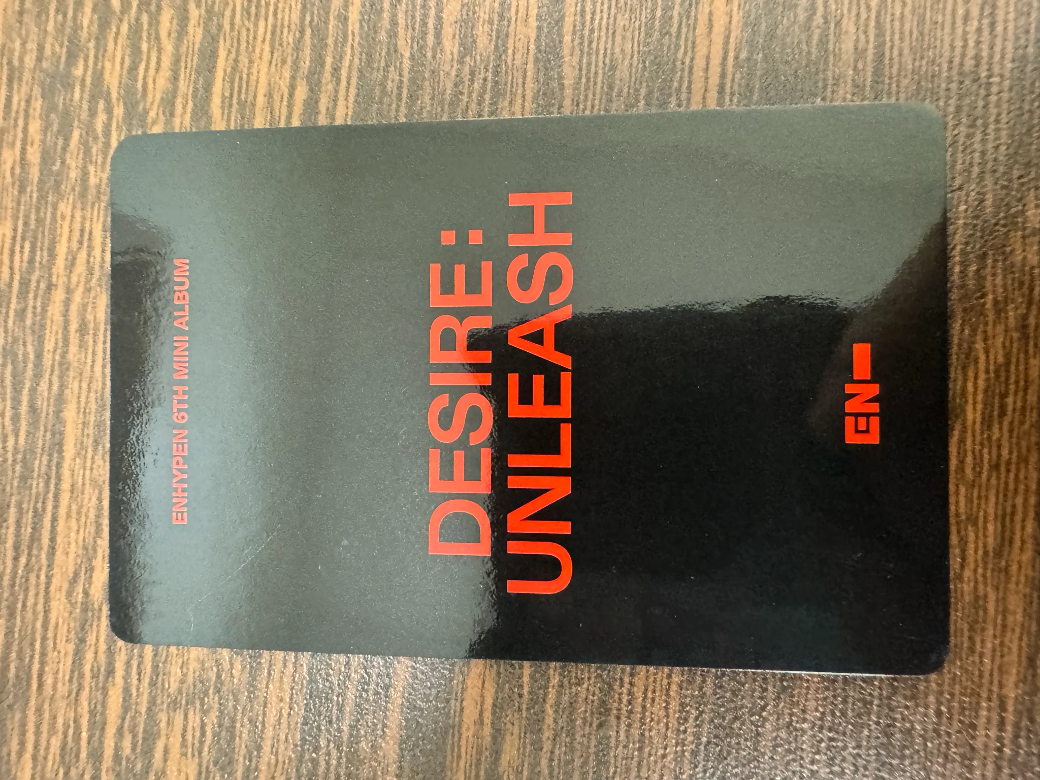 ENHYPEN Jake ENHYPEN - Jake - DESIRE: UNLEASH Album lucky draw round 4 yizhiyu (yzy) listing photo 2