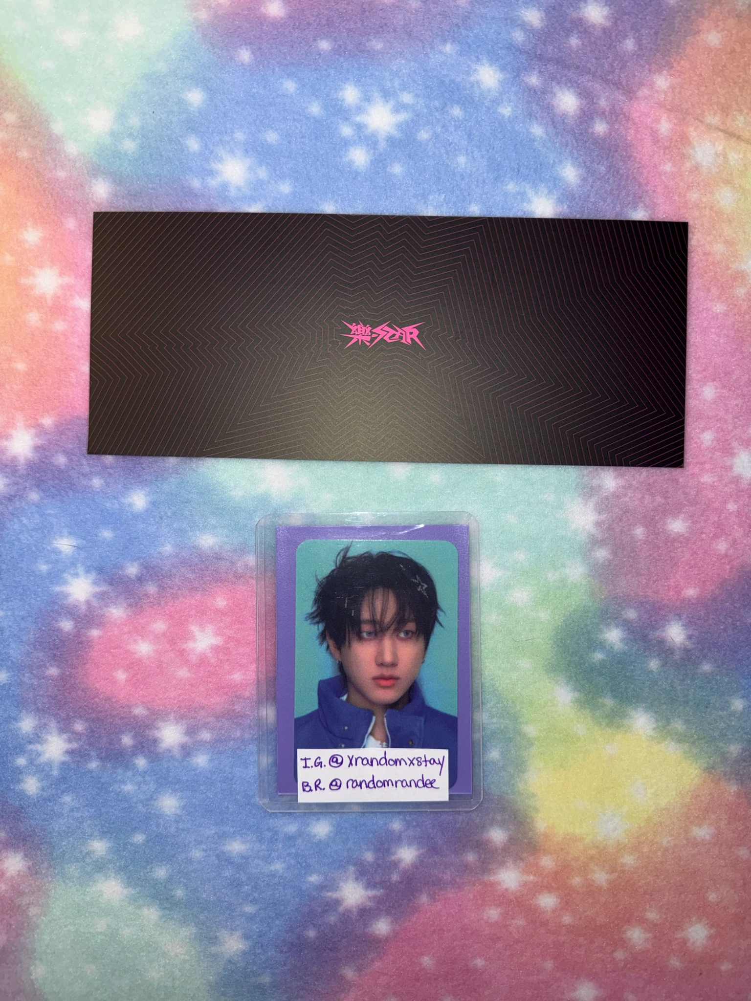 Stray Kids Stray Kids - Rock-Star Album album inclusion mini poster roll version standard version limited edition listing photo 2