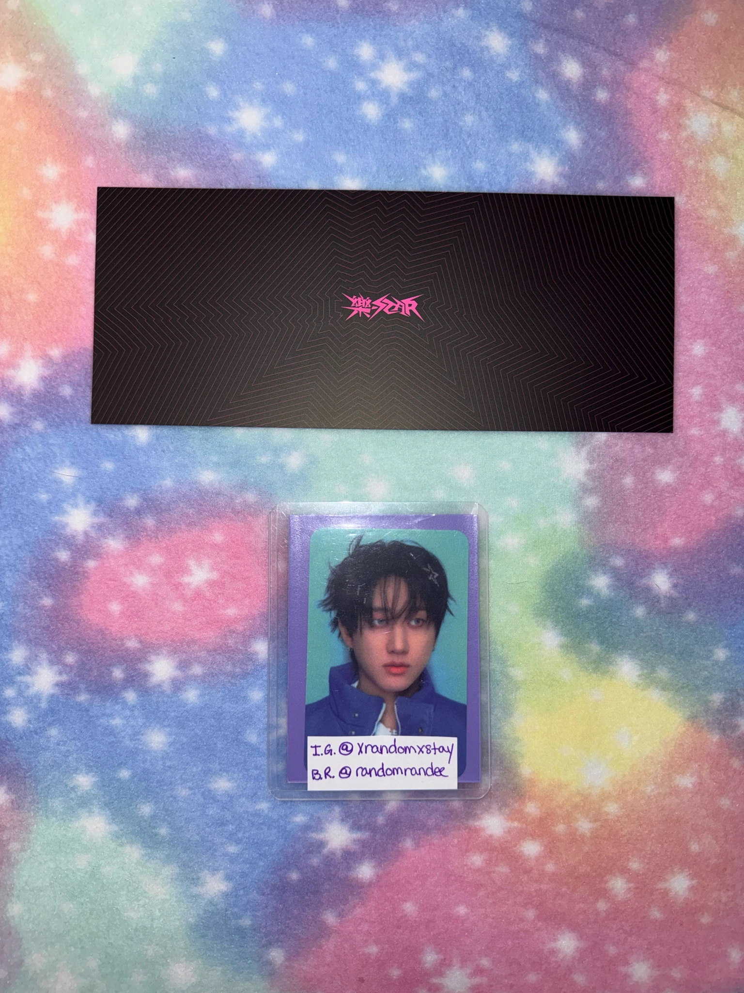 Stray Kids Stray Kids - Rock-Star Album album inclusion mini poster limited edition standard version listing photo 2
