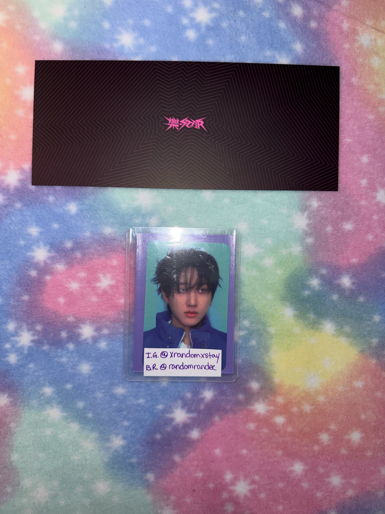 Stray Kids Stray Kids - Rock-Star Album album inclusion mini poster rock version standard version limited edition listing photo 2