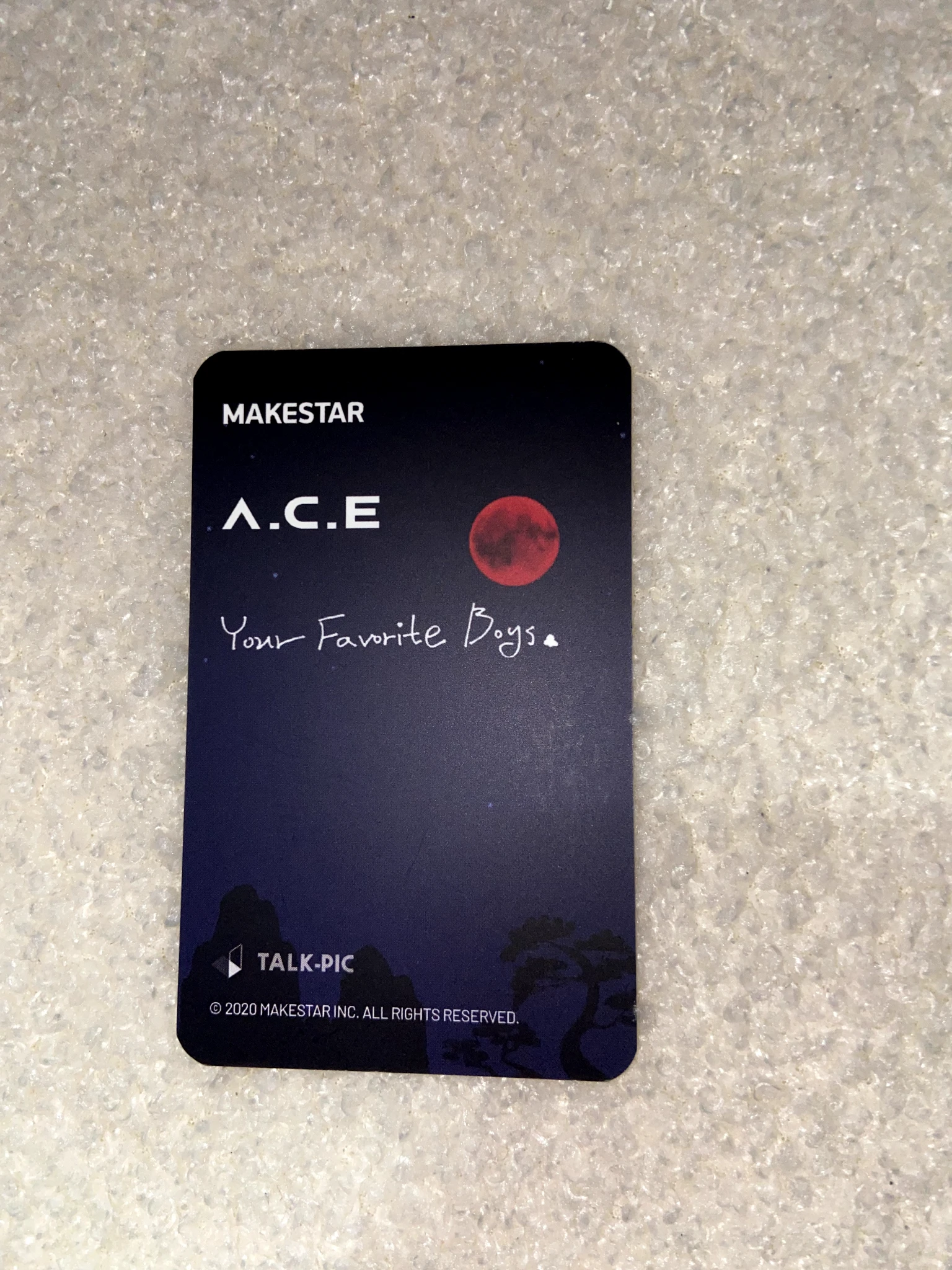 A.C.E Lee Jiham A.C.E - Lee Jiham - HJZM : The Butterfly Phantasy  Album talk-pic makestar video call (fancall) listing photo 2
