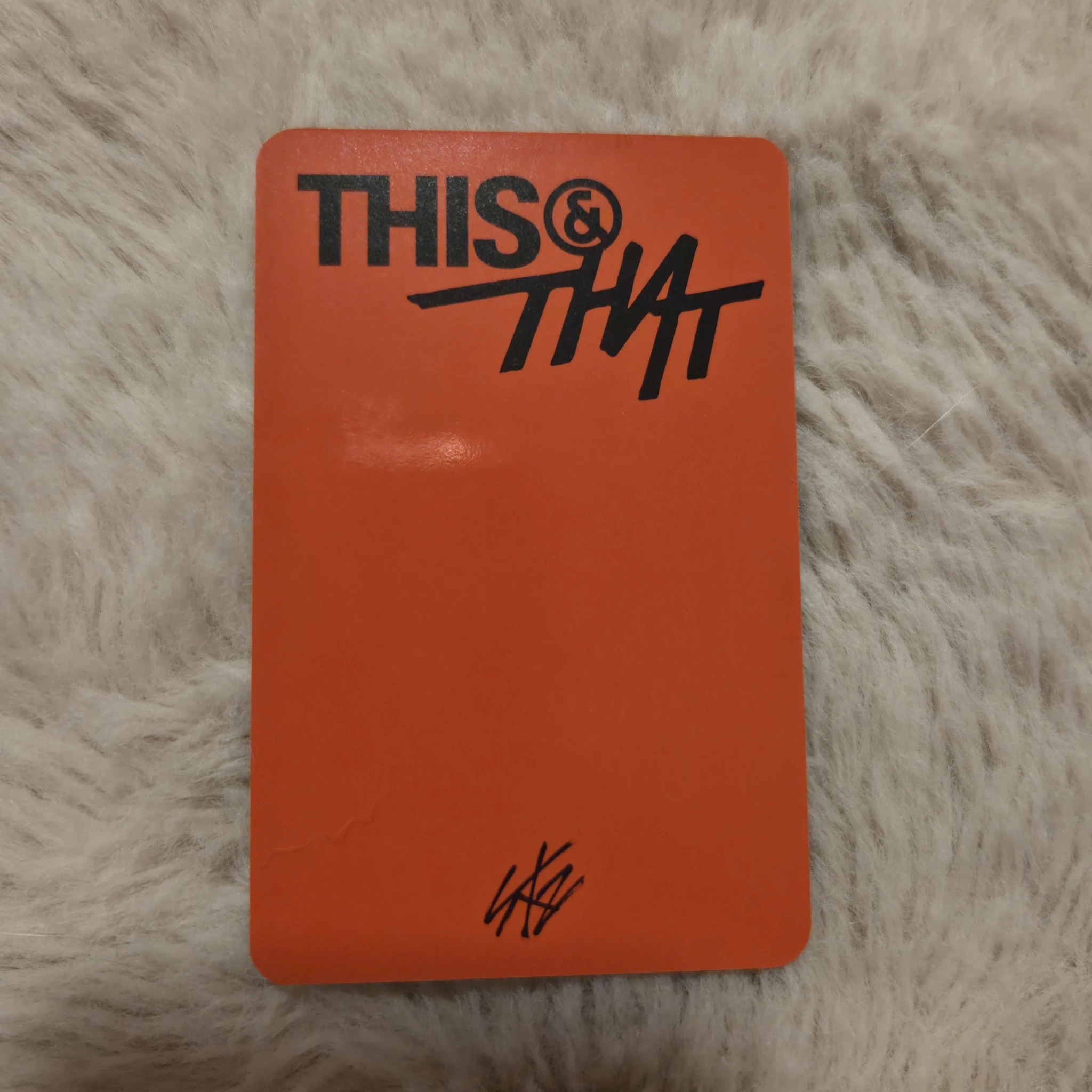 Stray Kids I.N Stray Kids - I.N - THIS & THAT Album pob (pre-order benefit) musicplant (music plant) listing photo 2