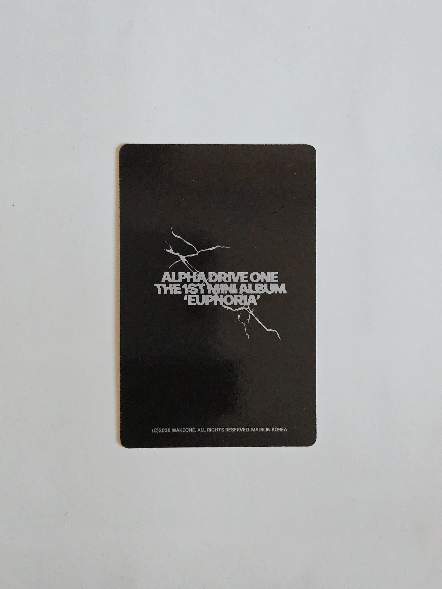 ALPHA DRIVE ONE Xinlong ALPHA DRIVE ONE - Xinlong - EUPHORIA Album merch photocard trading card freak alarm version listing photo 2