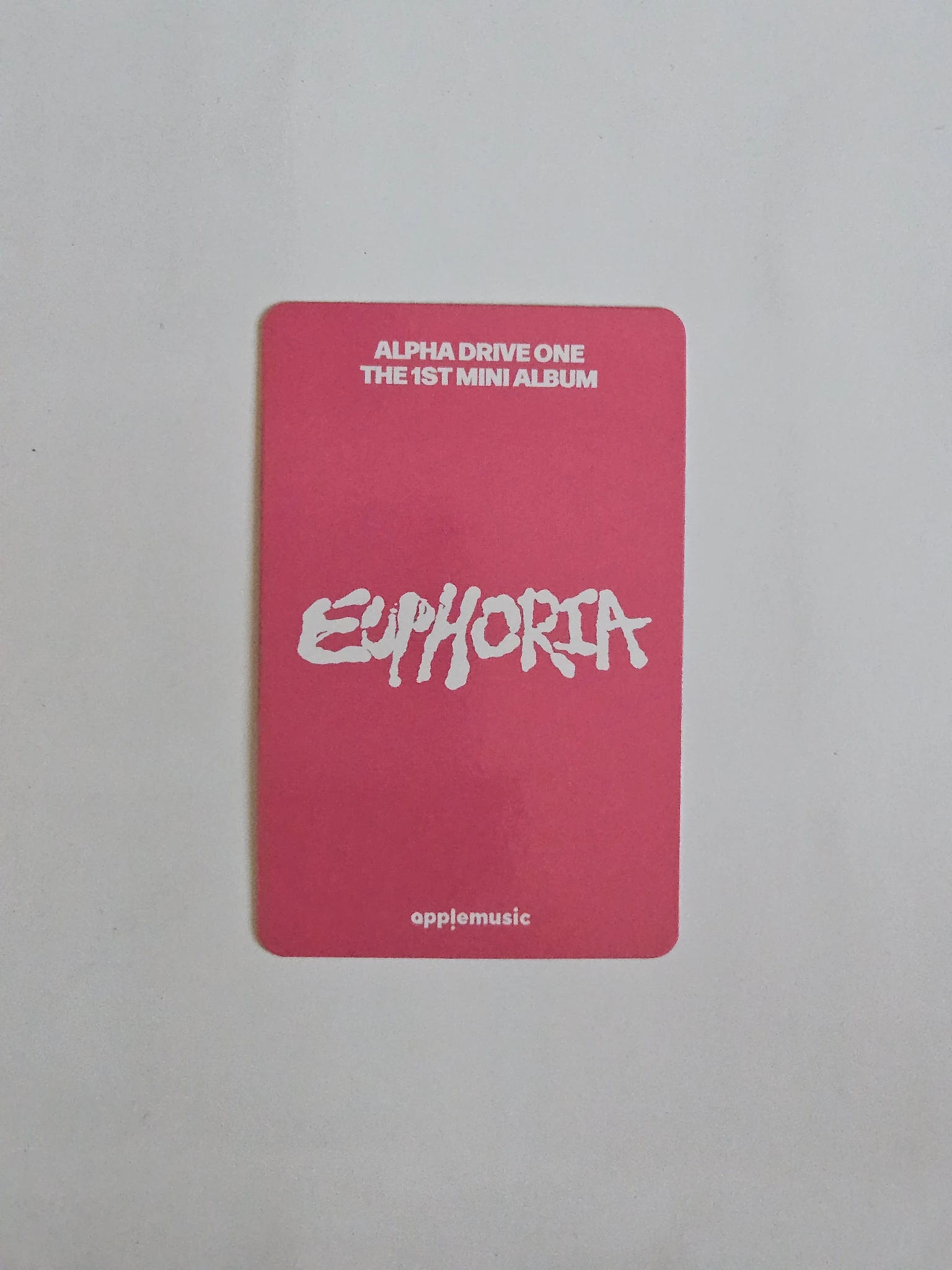 ALPHA DRIVE ONE Xinlong ALPHA DRIVE ONE - Xinlong - EUPHORIA Album fansign round 3 apple music listing photo 2