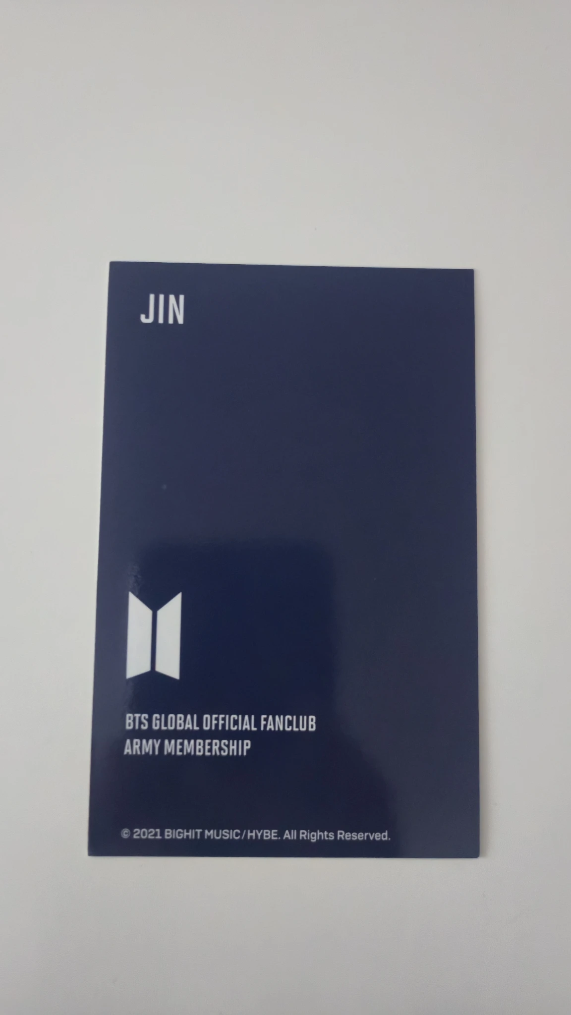 BTS Jin BTS - Jin - 8th ARMY Membership Kit  Other jin BTS membership fanclub listing photo 2
