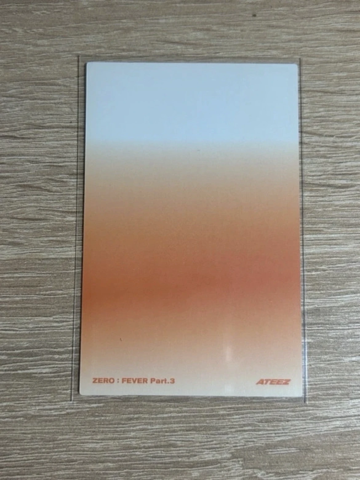 ATEEZ Yeosang ATEEZ - Yeosang - ZERO : FEVER Part.3 Album album photocard diary version version 2 listing photo 2