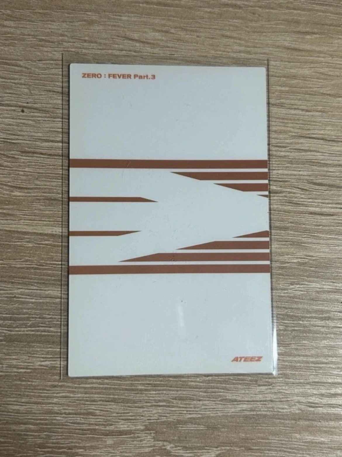 ATEEZ Yeosang ATEEZ - Yeosang - ZERO : FEVER Part.3 Album album photocard diary version limited version listing photo 2