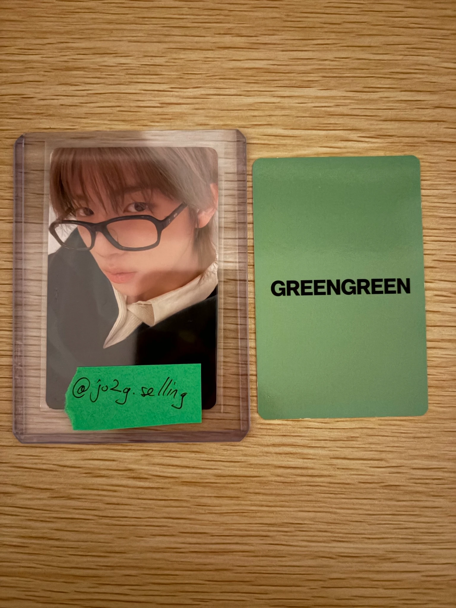 CORTIS Seonghyeon CORTIS - Seonghyeon - GREENGREEN Album hello82 exclusive listing photo 2