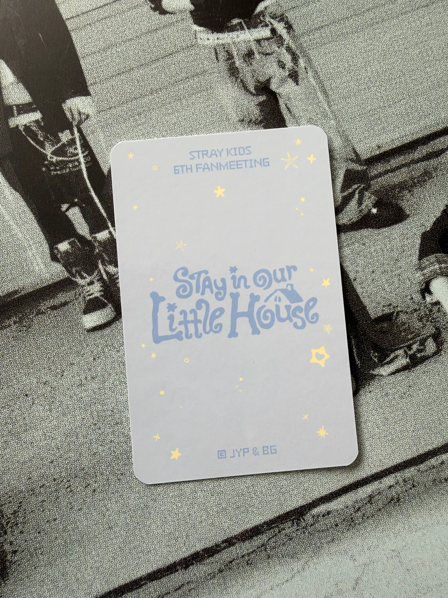 Stray Kids Changbin Stray Kids - Changbin - 6th Fanmeeting - STAY in Our Little House  Event merch photocard acrylic stand listing photo 2
